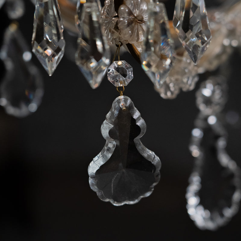 large crystal chandelier | Scott Landon Antiques and Interiors.