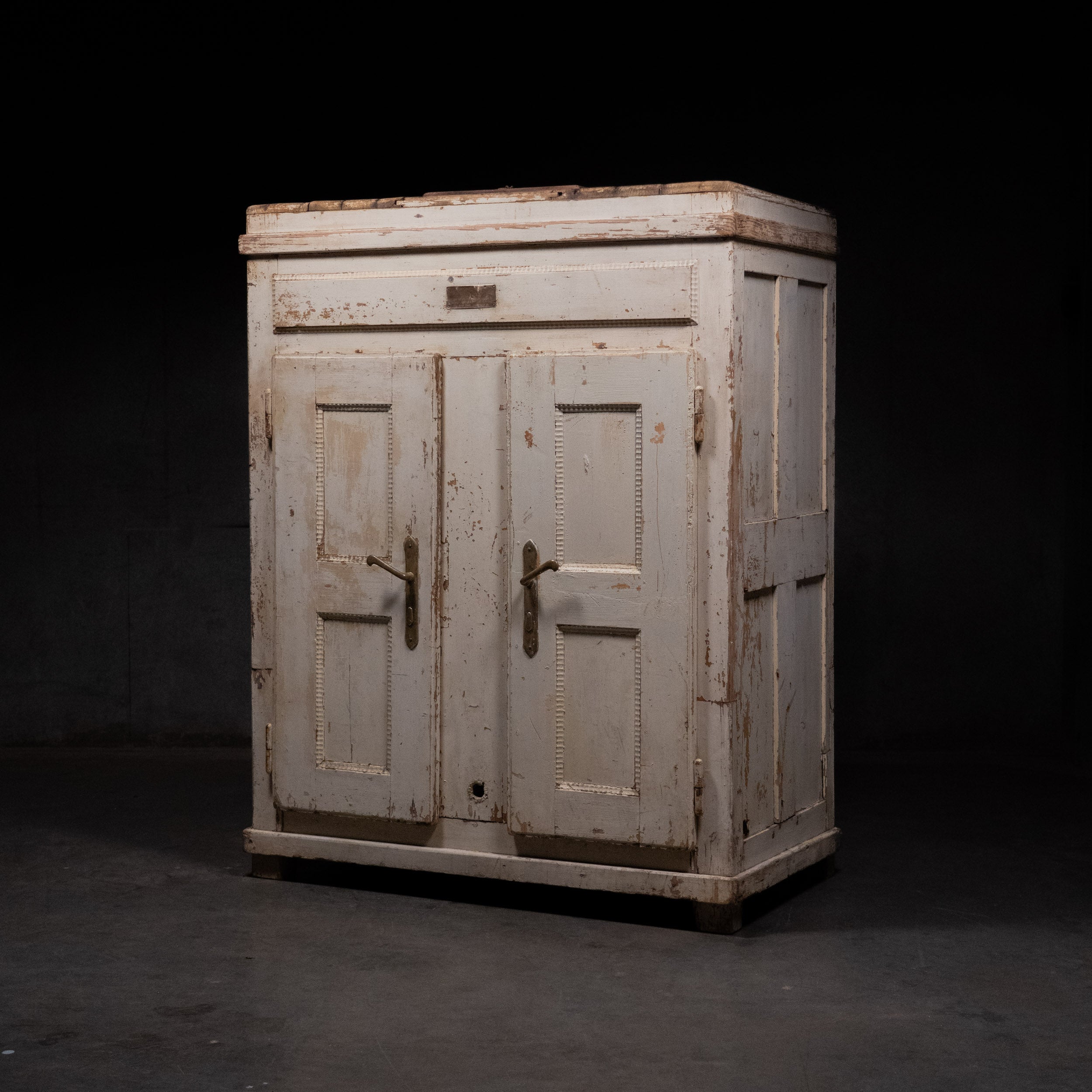 1900-20 Wooden Butchers Ice Box