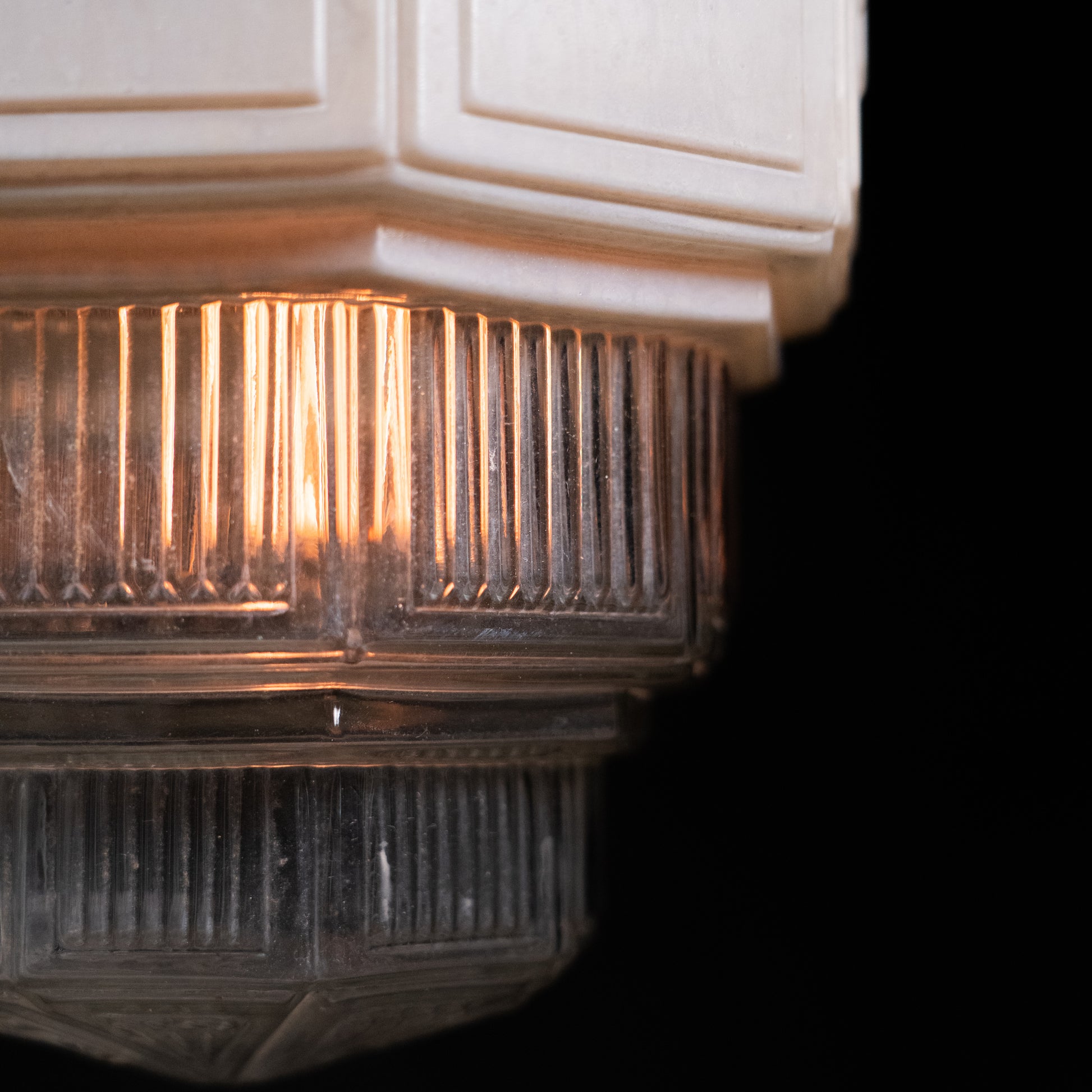Silver art deco pendant | Scott Landon Antiques and Interiors.