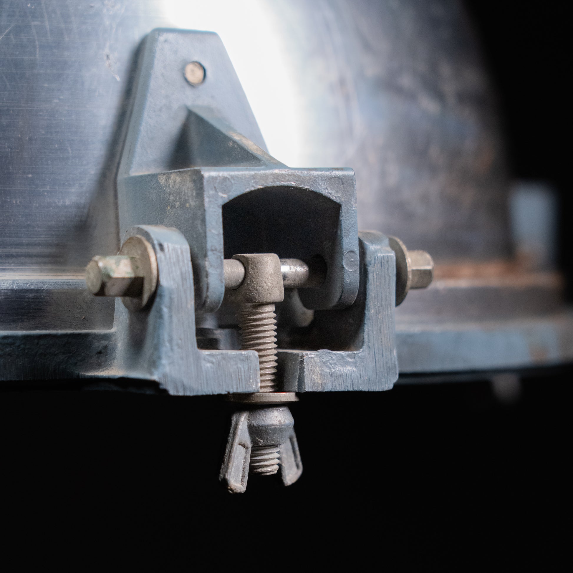 pair of industrial pendants | Scott Landon Antiques and Interiors.
