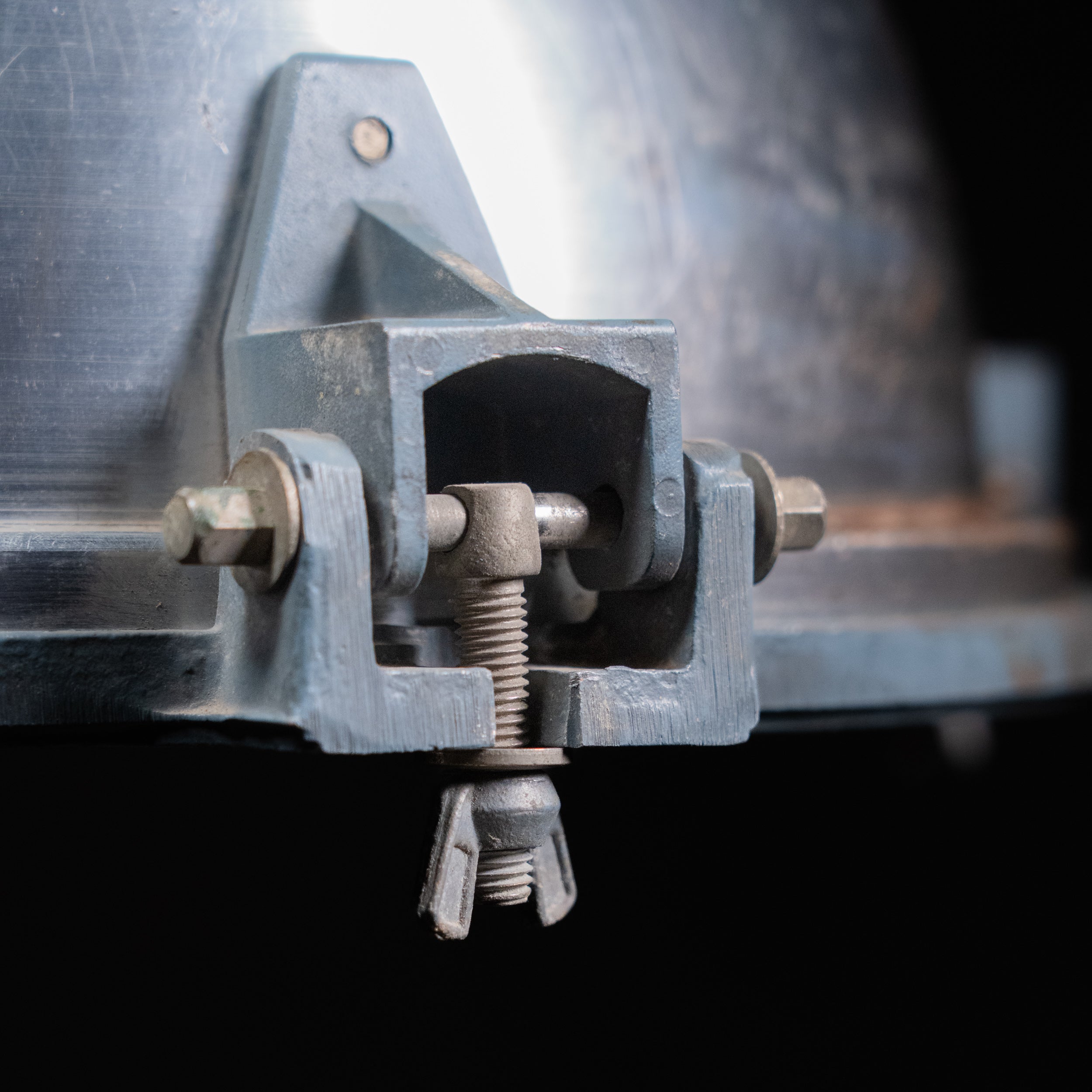 pair of industrial pendants | Scott Landon Antiques and Interiors.