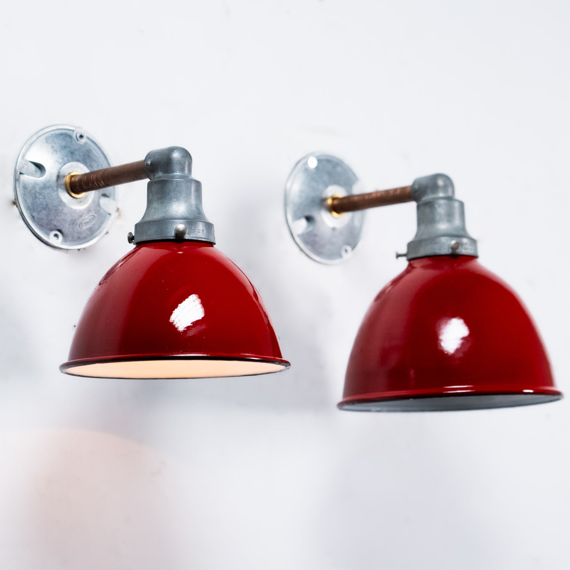 red sconces | Scott Landon Antiques and Interiors.