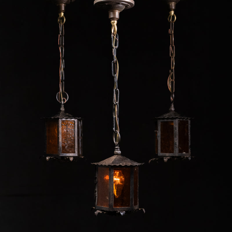 small lantern pendants | Scott Landon Antiques and Interiors.