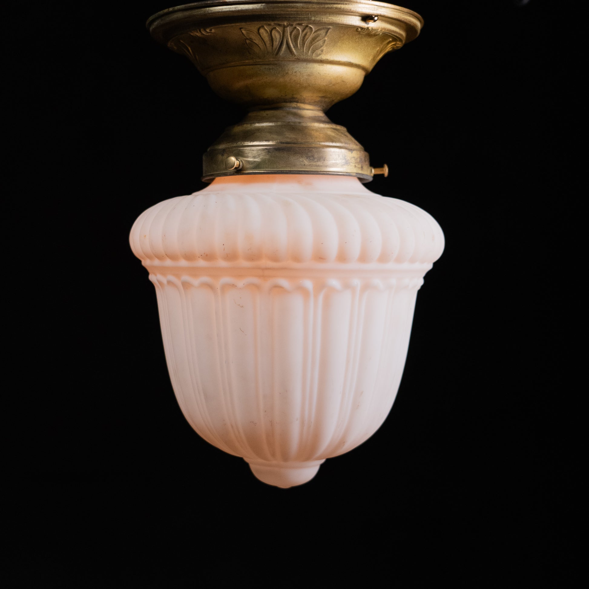 brass flush mounts | Scott Landon Antiques and Interiors.