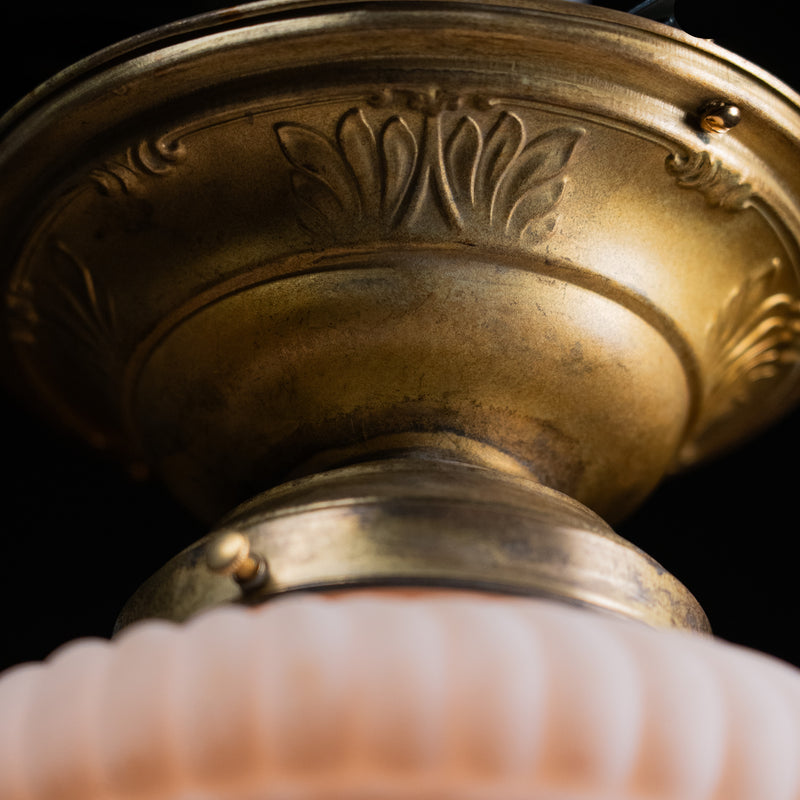 brass flush mounts | Scott Landon Antiques and Interiors.