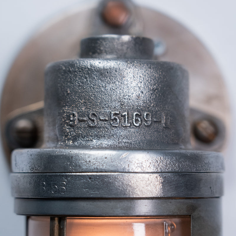 industrial sconce | Scott Landon Antiques and Interiors.