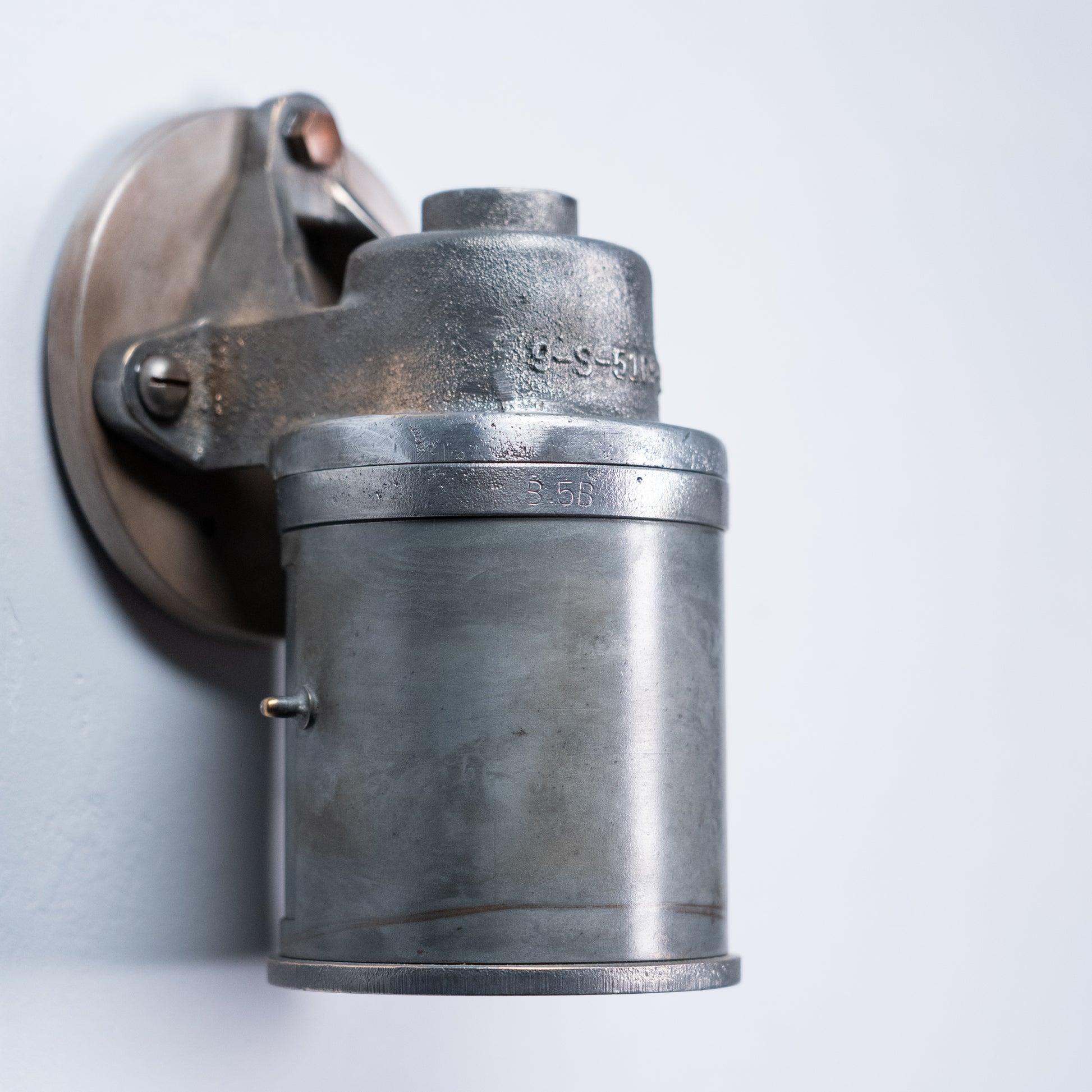industrial sconce | Scott Landon Antiques and Interiors.