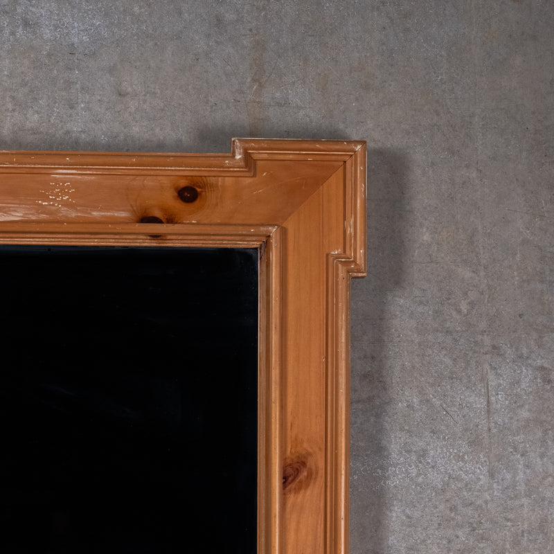 beveled pine mirror | Scott Landon Antiques and Interiors.