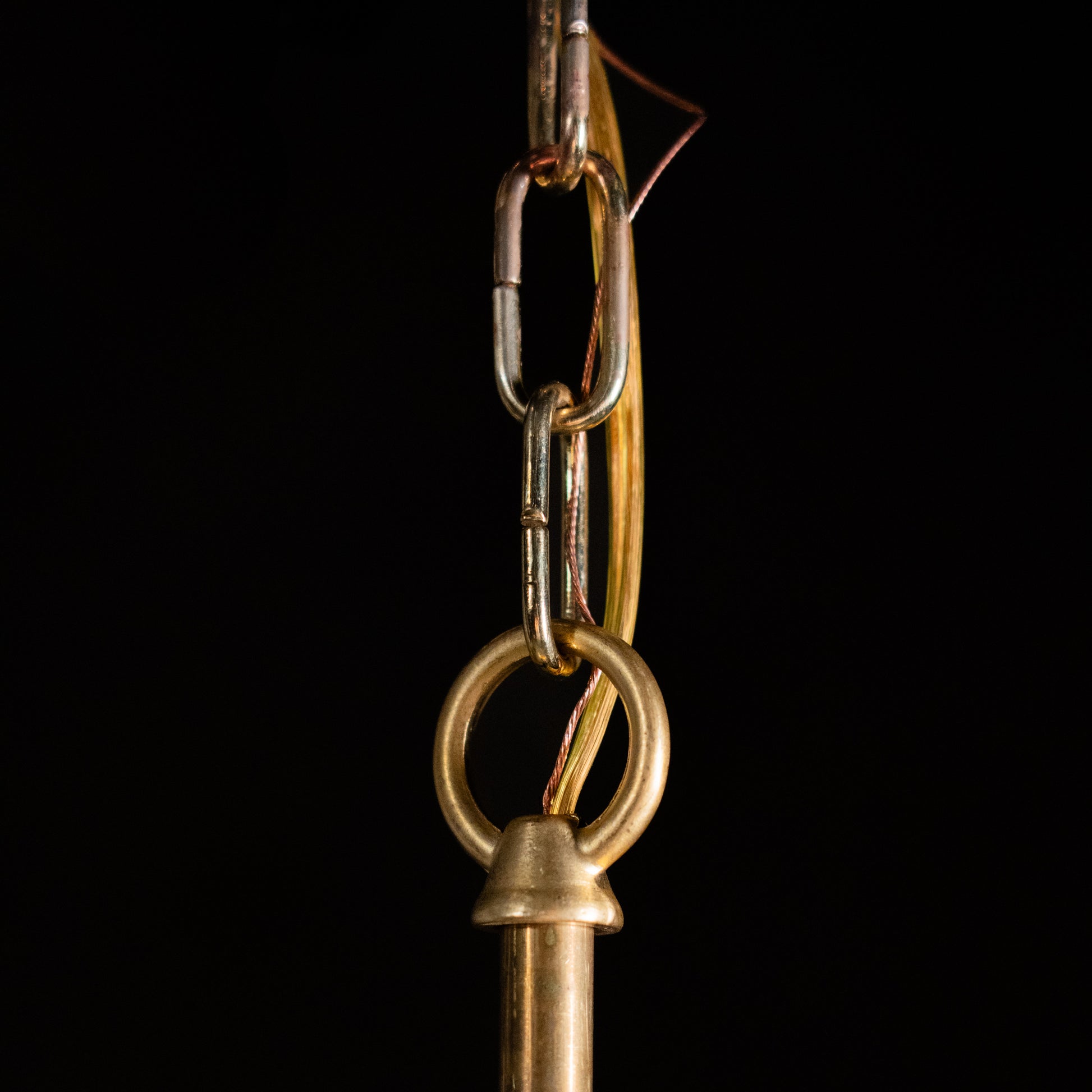 pair of mercury glass pendants | Scott Landon Antiques and Interiors.