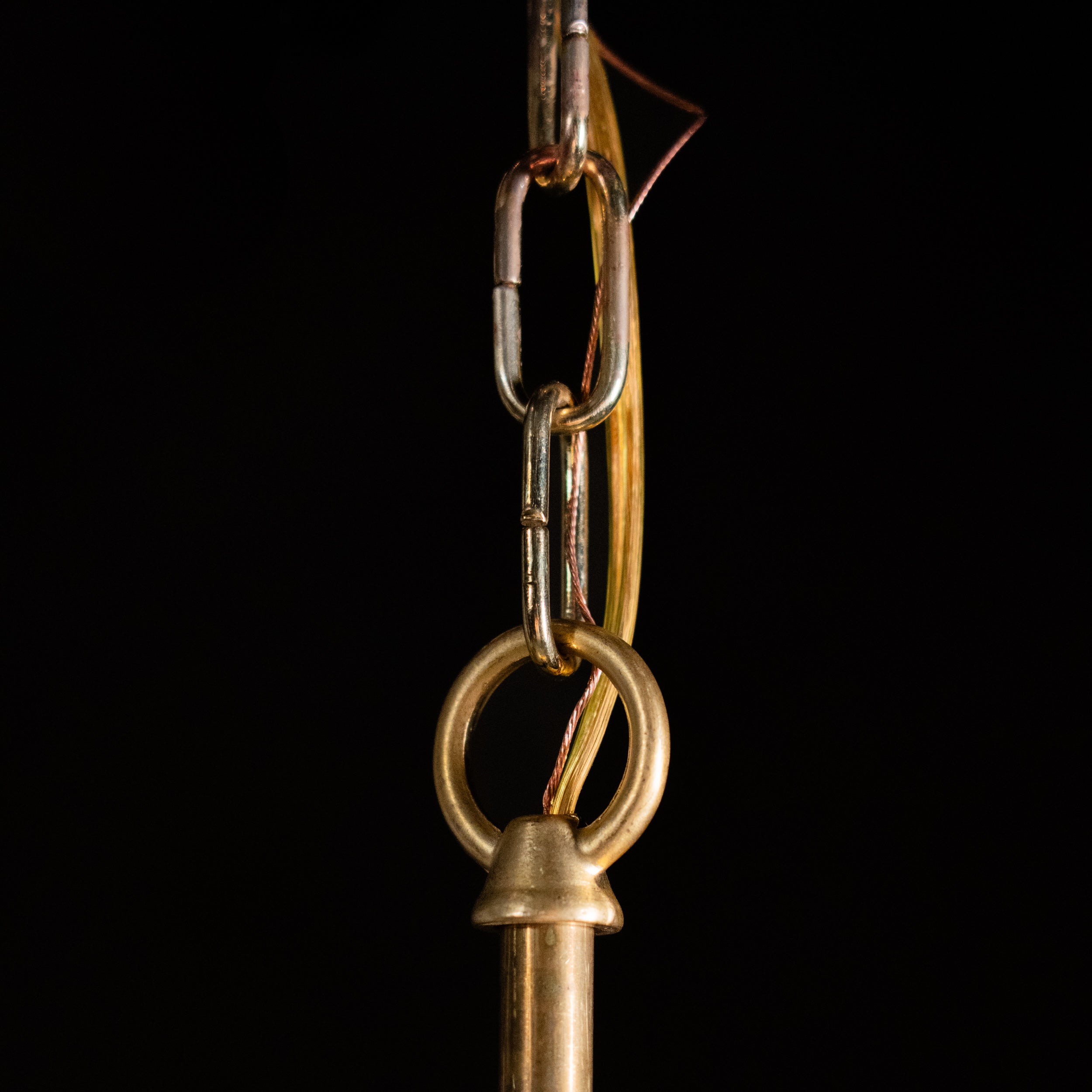 pair of mercury glass pendants | Scott Landon Antiques and Interiors.