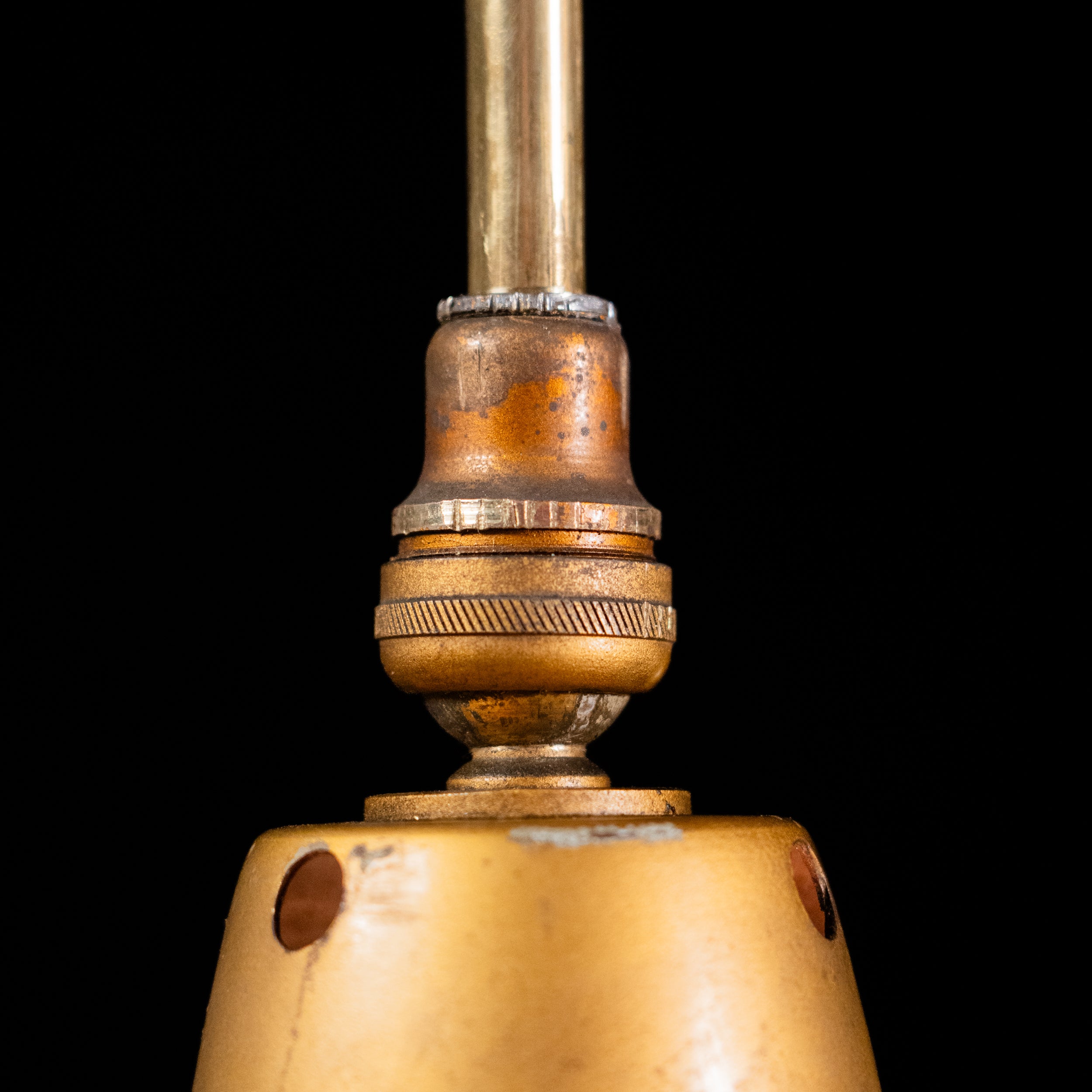 pair of mercury glass pendants | Scott Landon Antiques and Interiors.