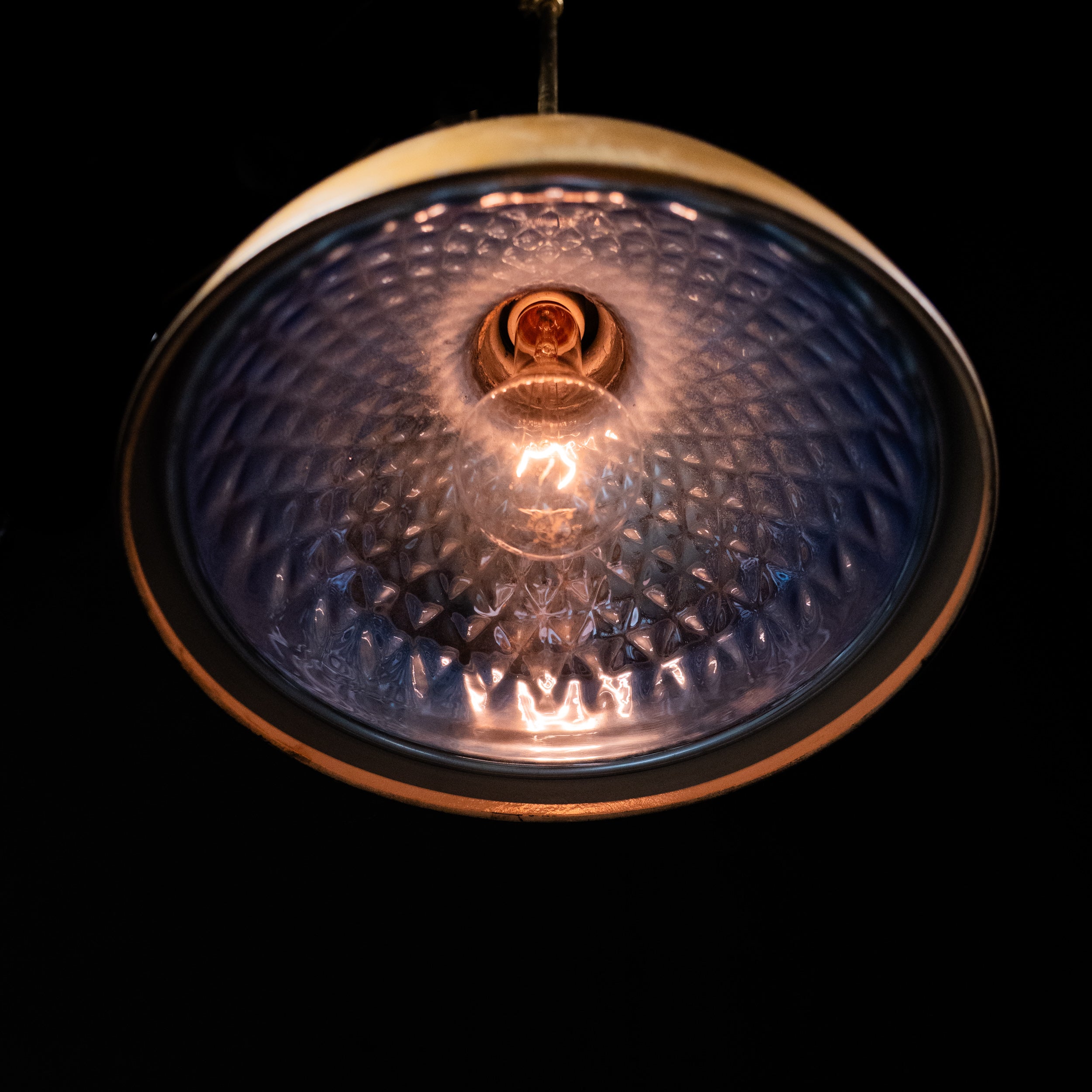 pair of mercury glass pendants | Scott Landon Antiques and Interiors.