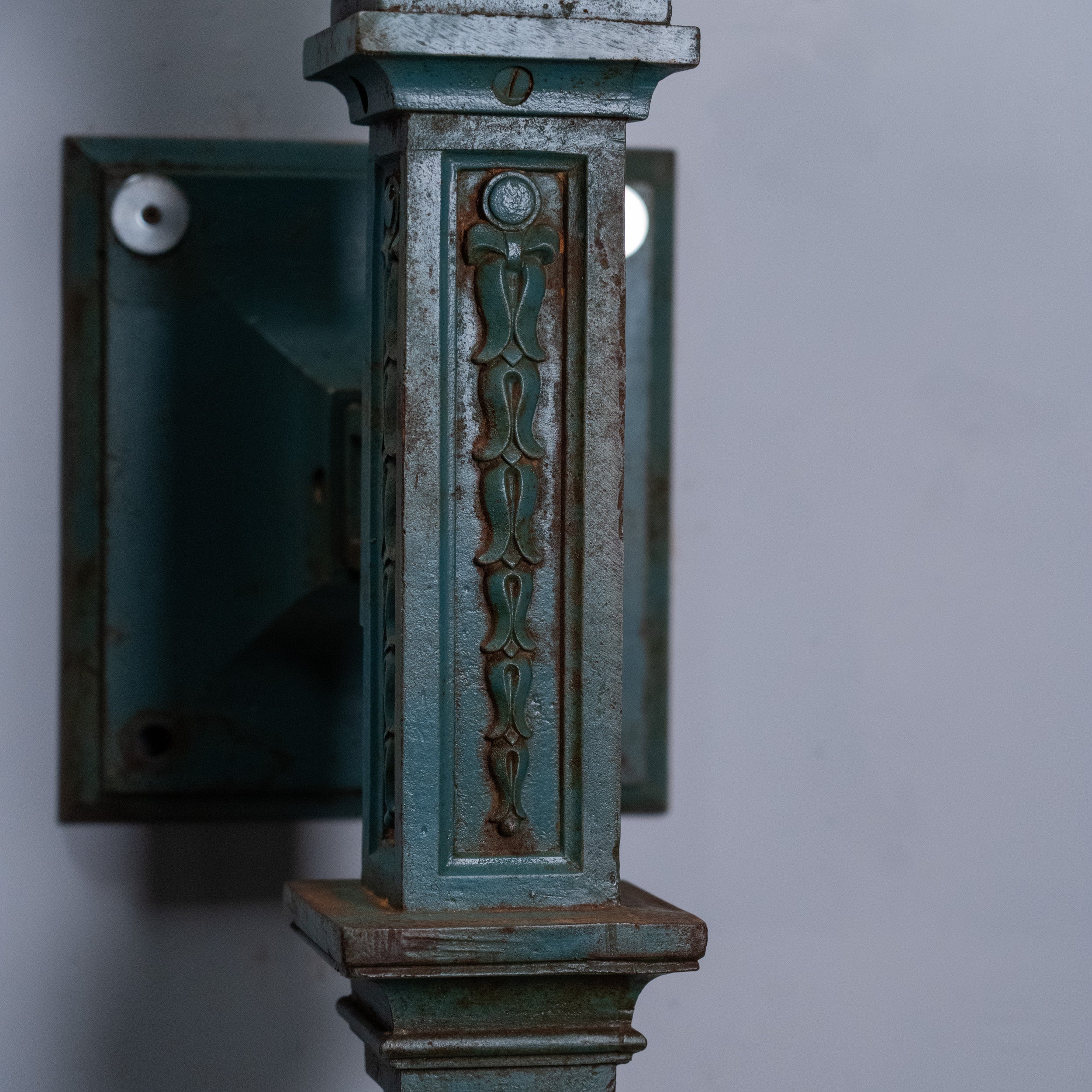 large cast iron sconces | Scott Landon Antiques and Interiors.