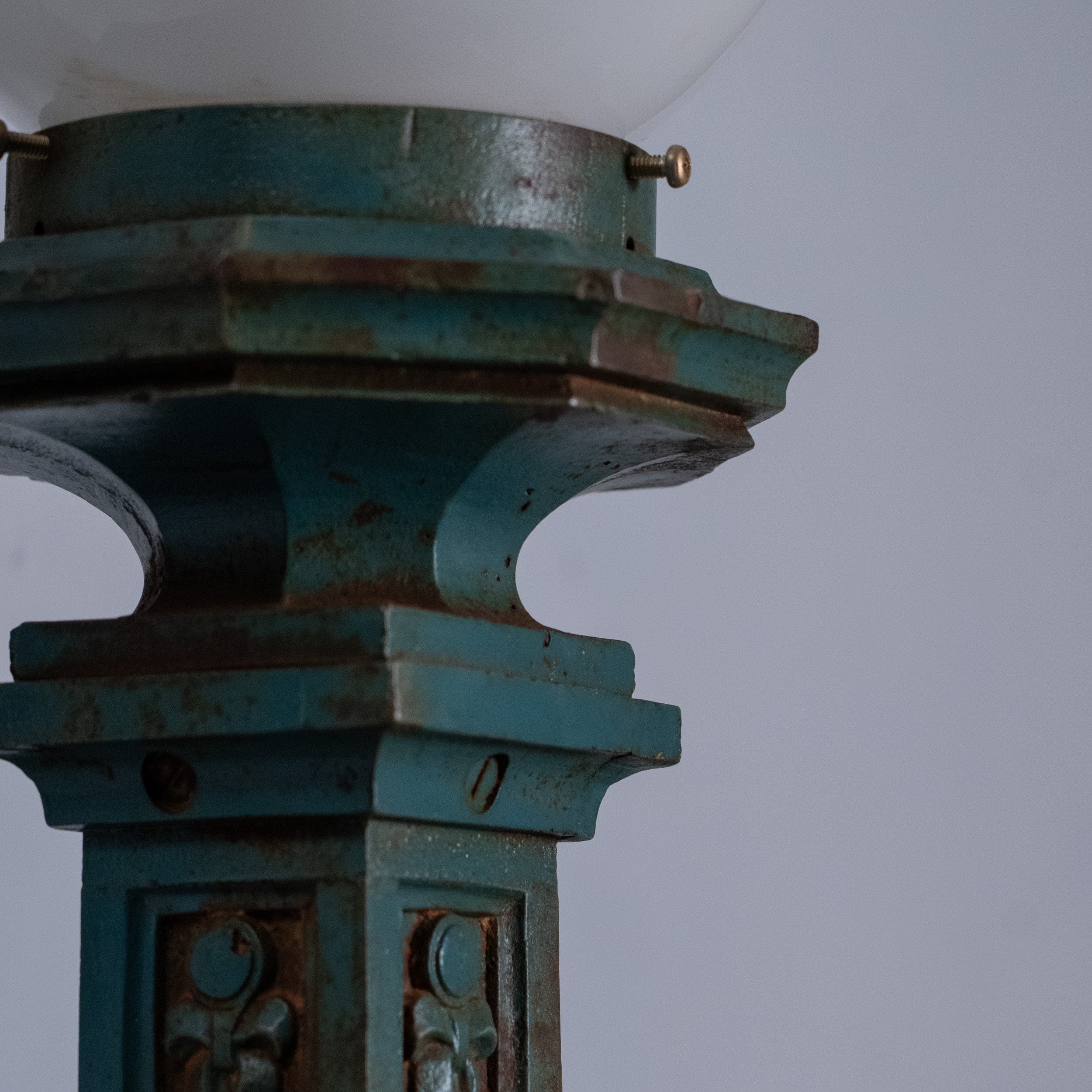 large cast iron sconces | Scott Landon Antiques and Interiors.