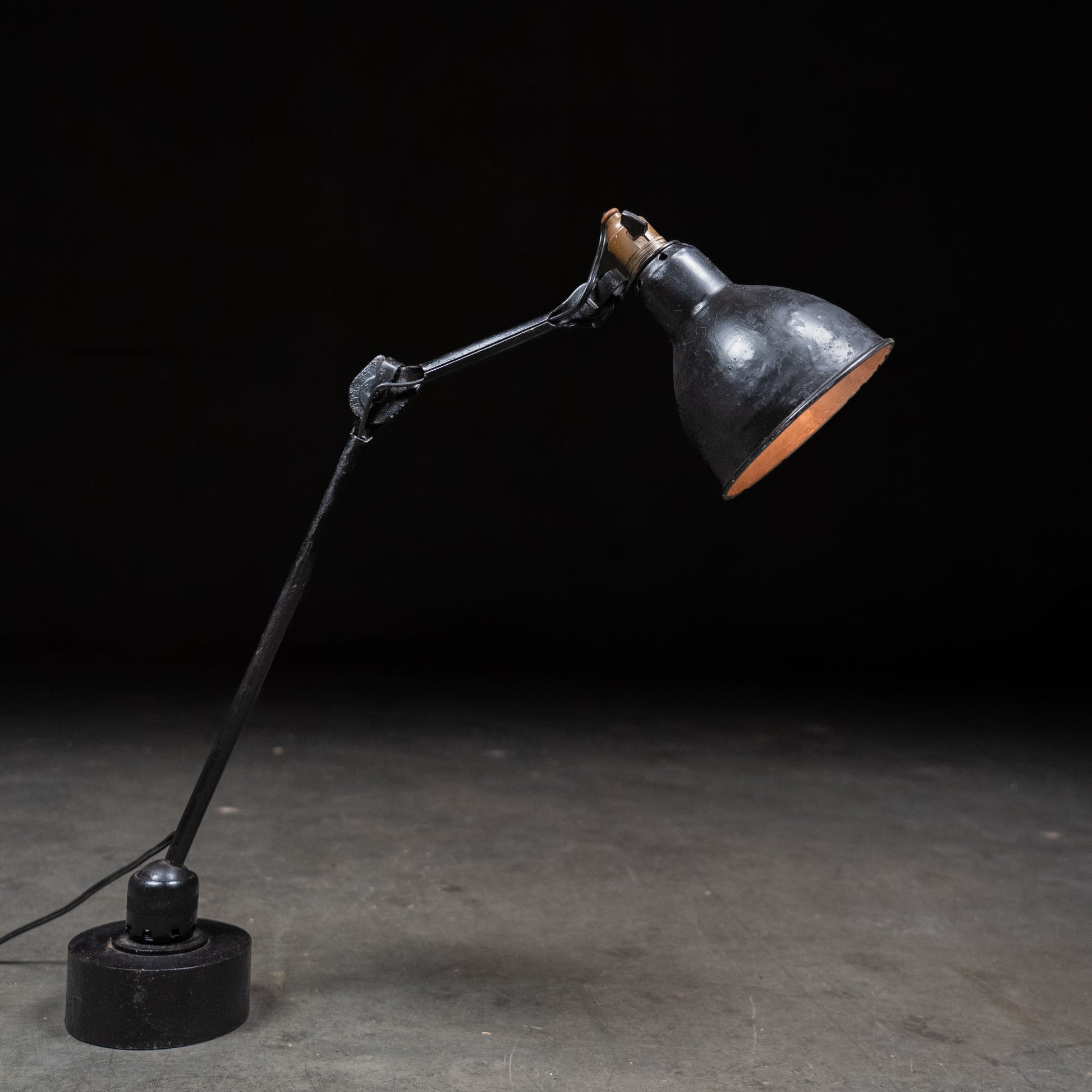 adjustable european lamp | Scott Landon Antiques and Interiors.