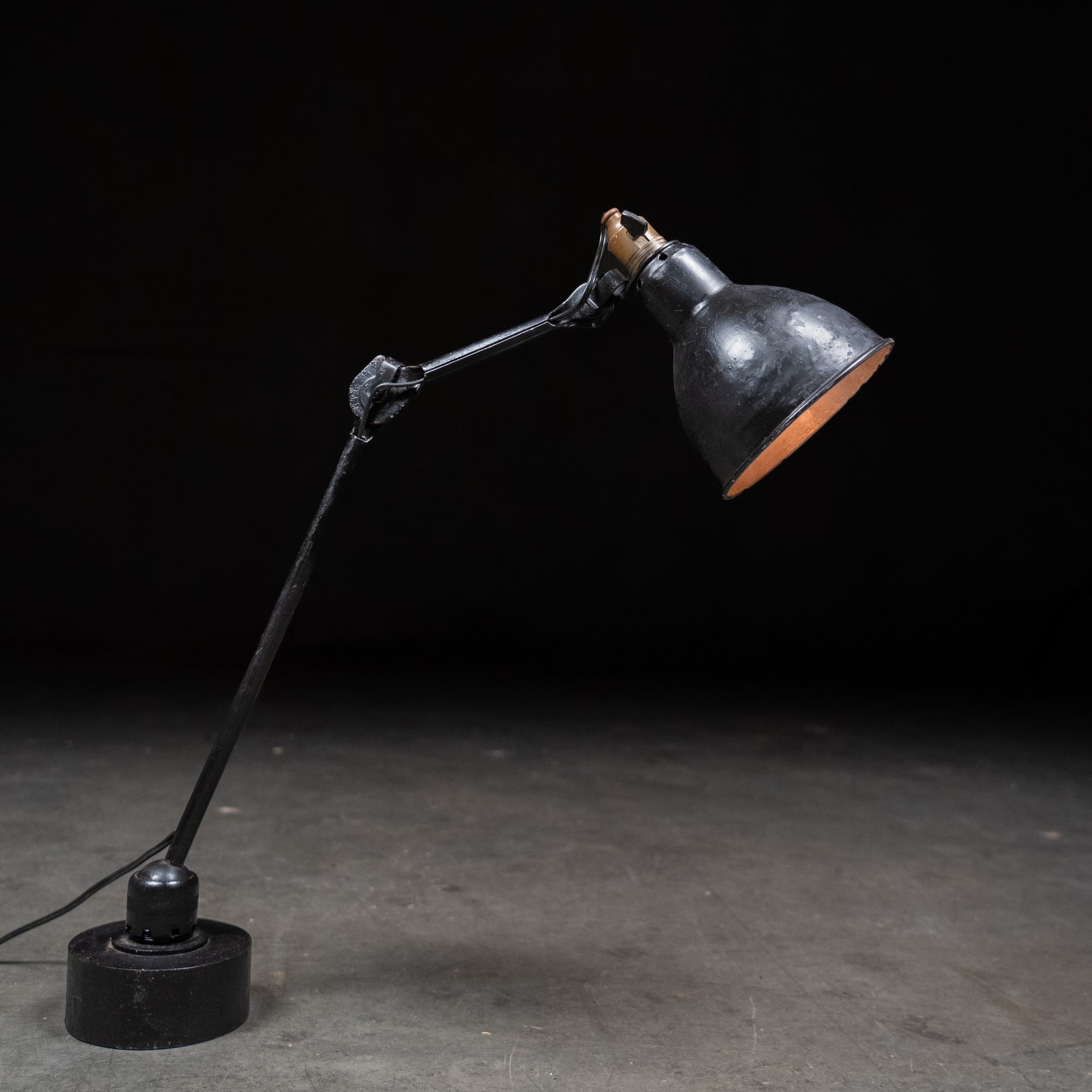 adjustable european lamp | Scott Landon Antiques and Interiors.