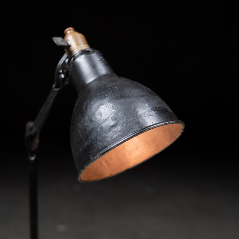 adjustable european lamp | Scott Landon Antiques and Interiors.
