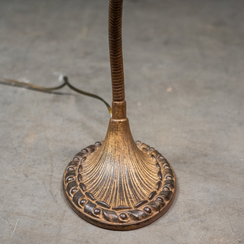 brass goose neck lamp | Scott Landon Antiques and Interiors.