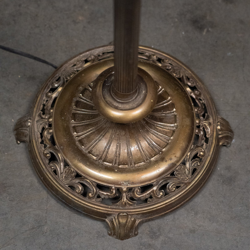 brass floor lamp | Scott Landon Antiques and Interiors.