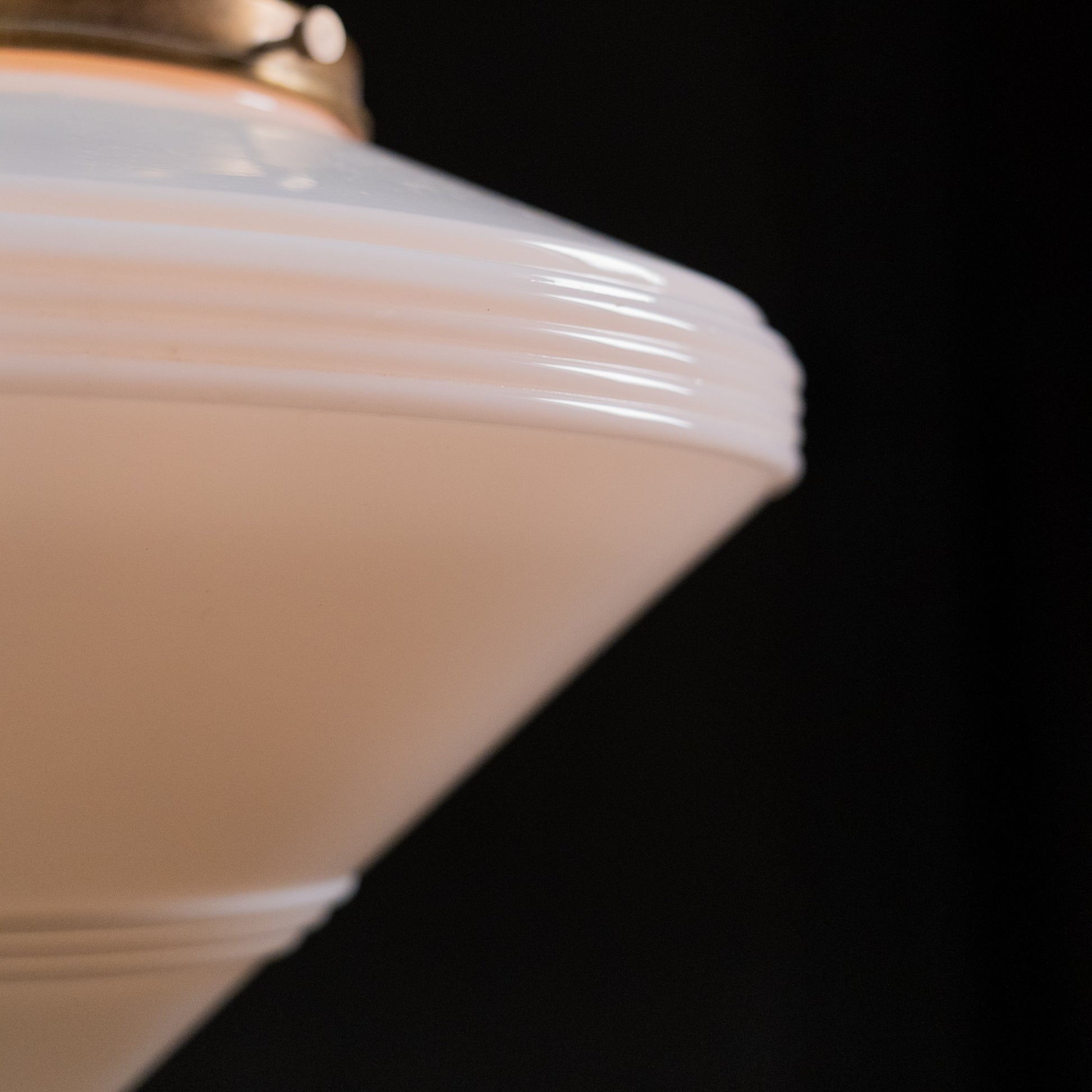set of three art deco pendants | Scott Landon Antiques and Interiors.