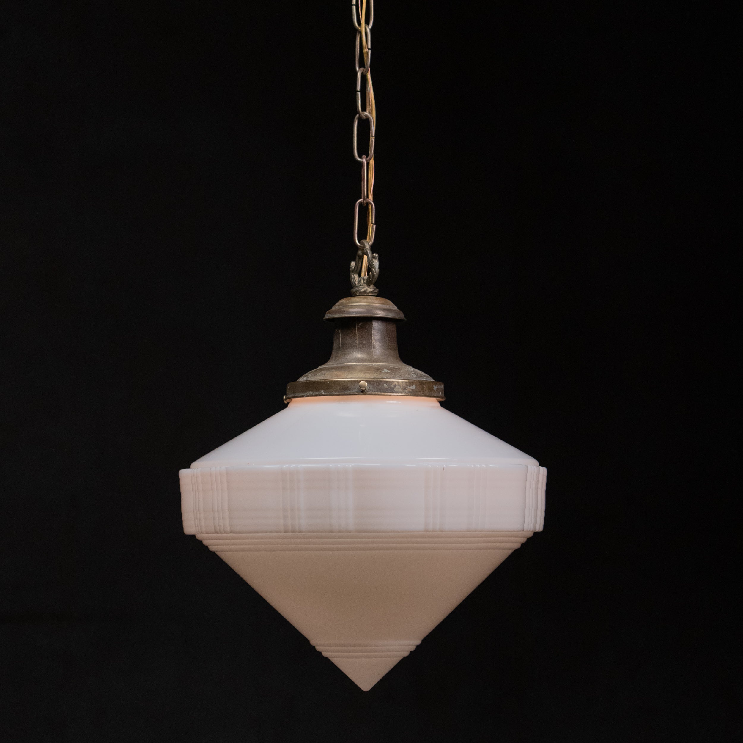 large art deco pendant | Scott Landon Antiques and Interiors.