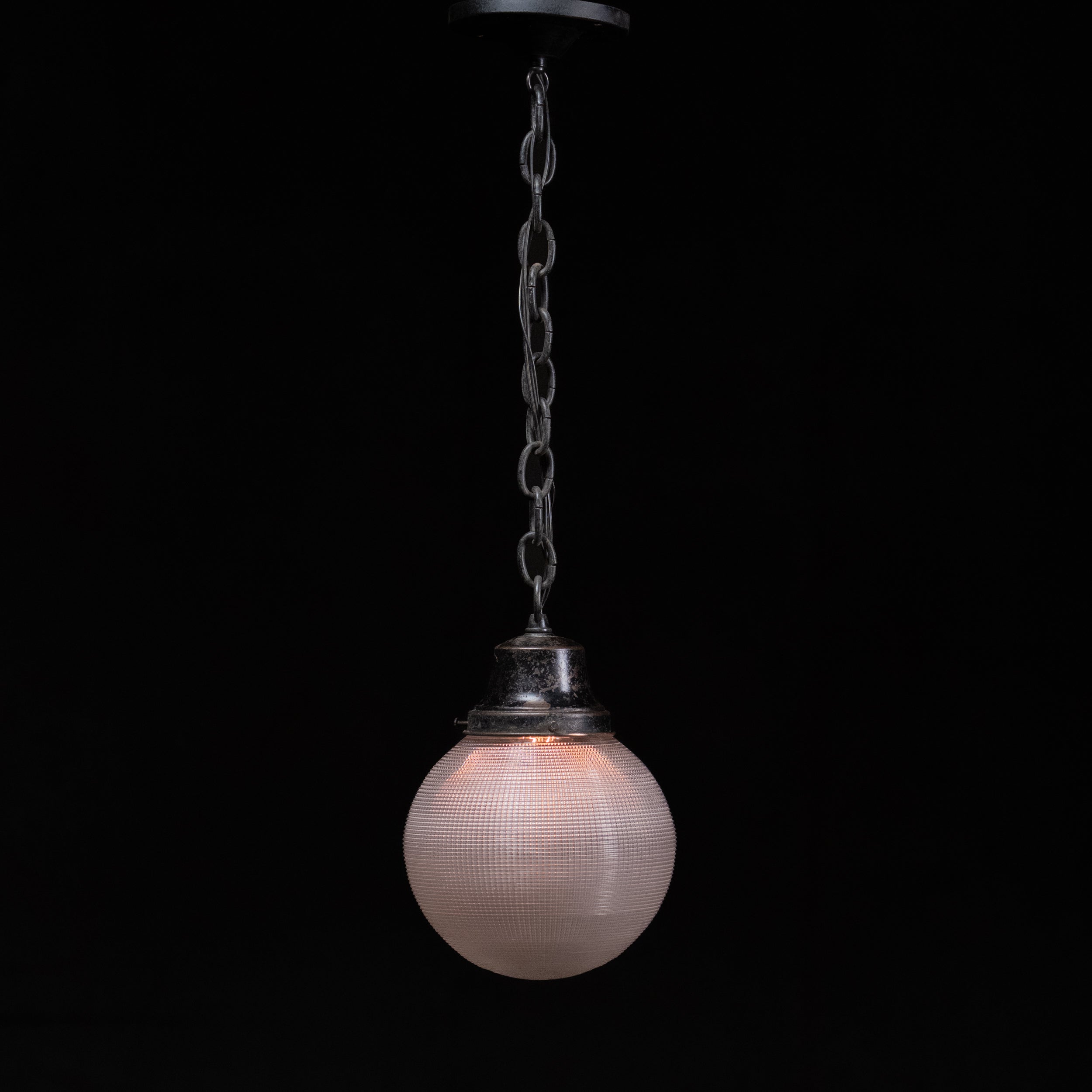 holophane pendant | Scott Landon Antiques and Interiors.