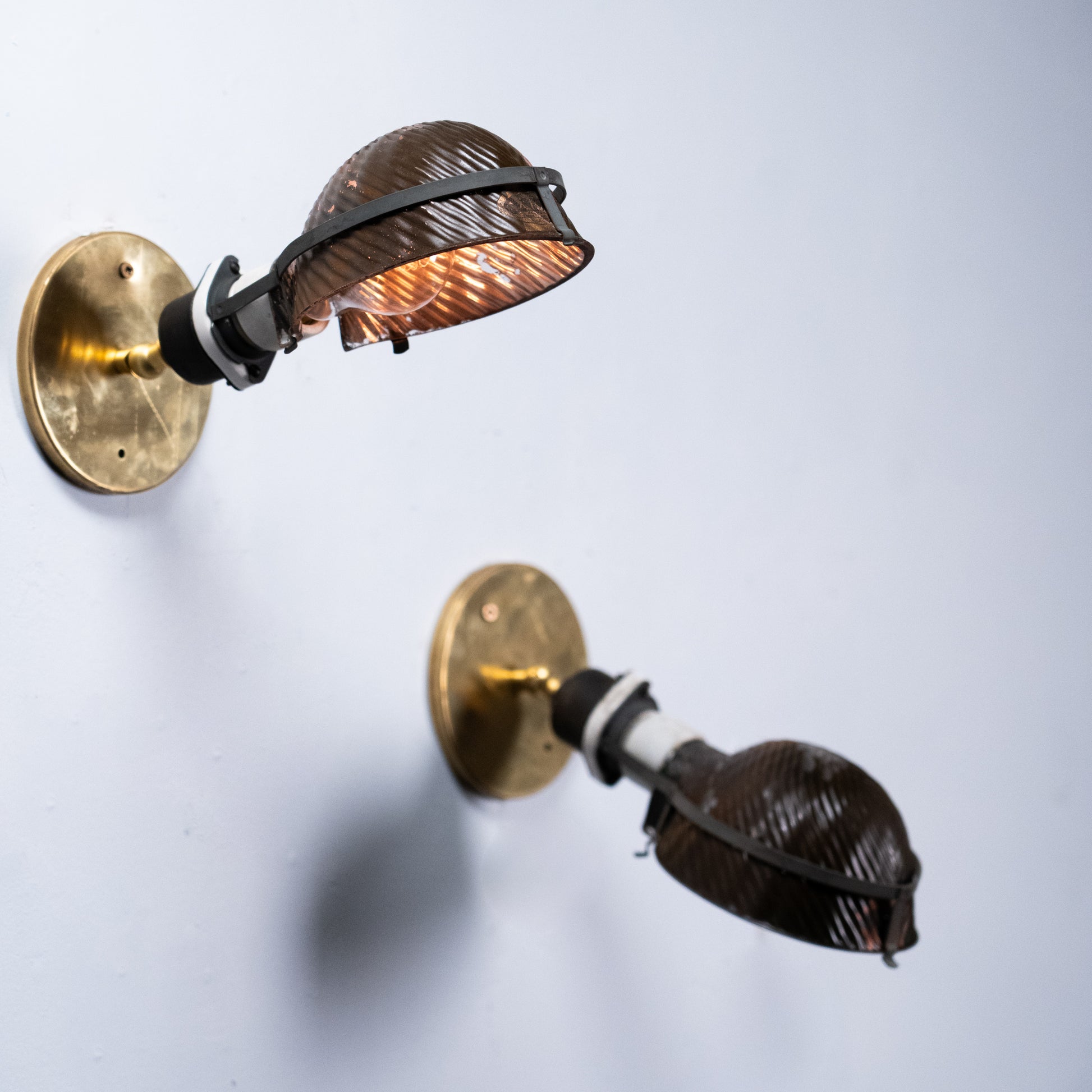 mercury glass sconces | Scott Landon Antiques and Interiors.