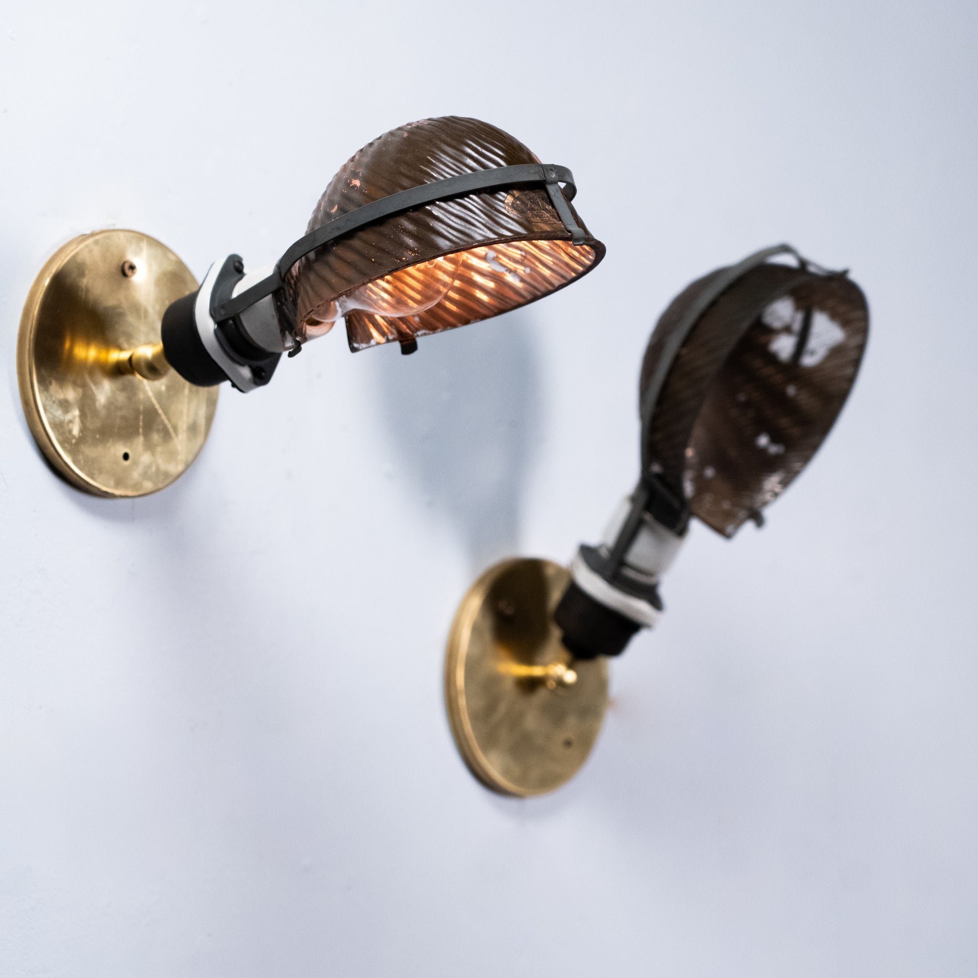 mercury glass sconces | Scott Landon Antiques and Interiors.
