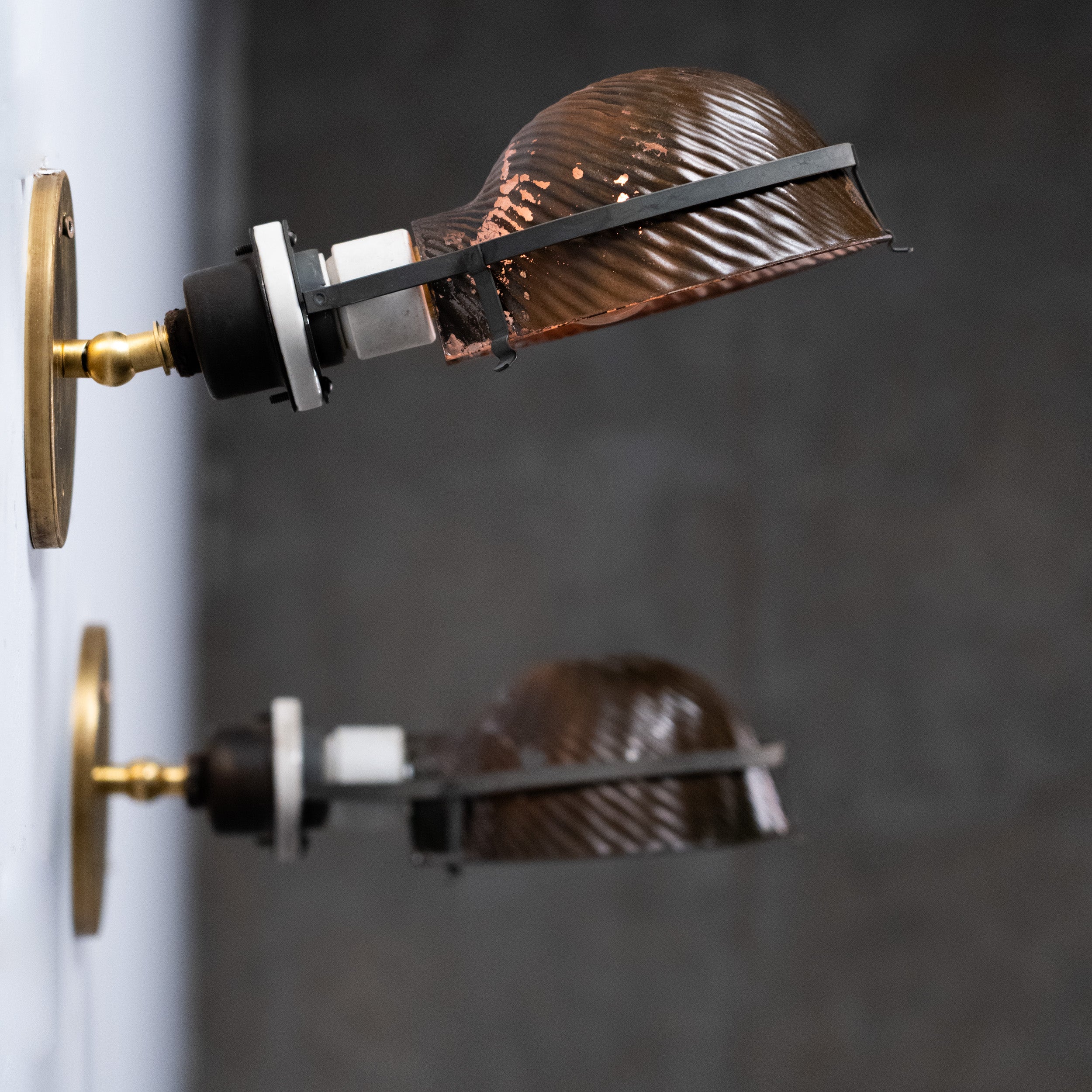 mercury glass sconces | Scott Landon Antiques and Interiors.