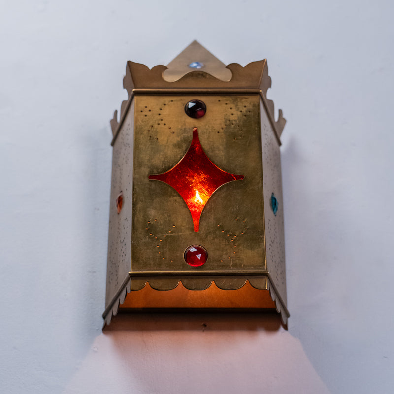 brass sconce | Scott Landon Antiques and Interiors.