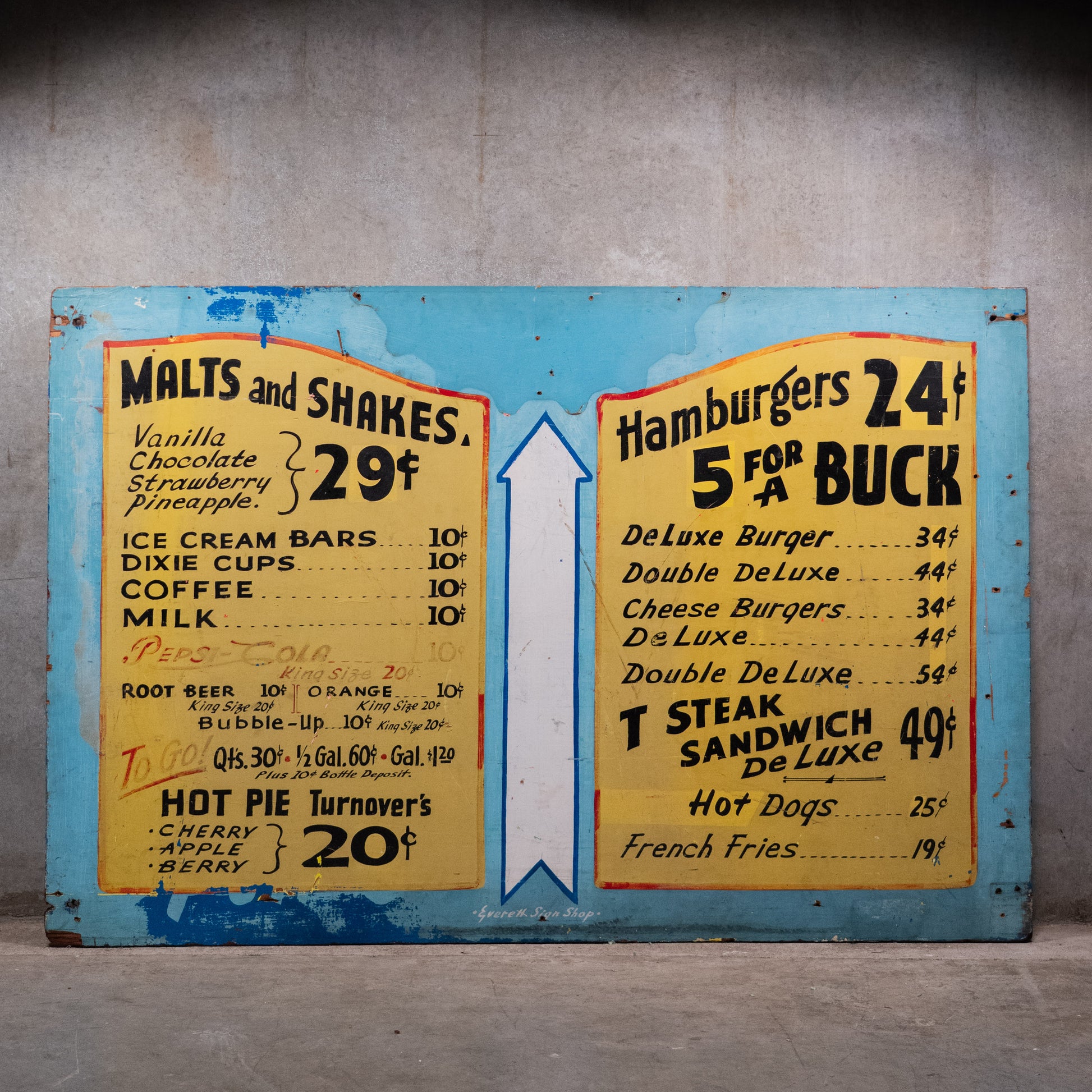 diner sign | Scott Landon Antiques and Interiors.