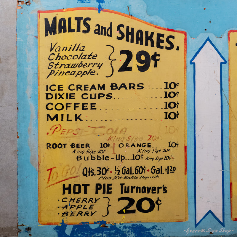 diner sign | Scott Landon Antiques and Interiors.