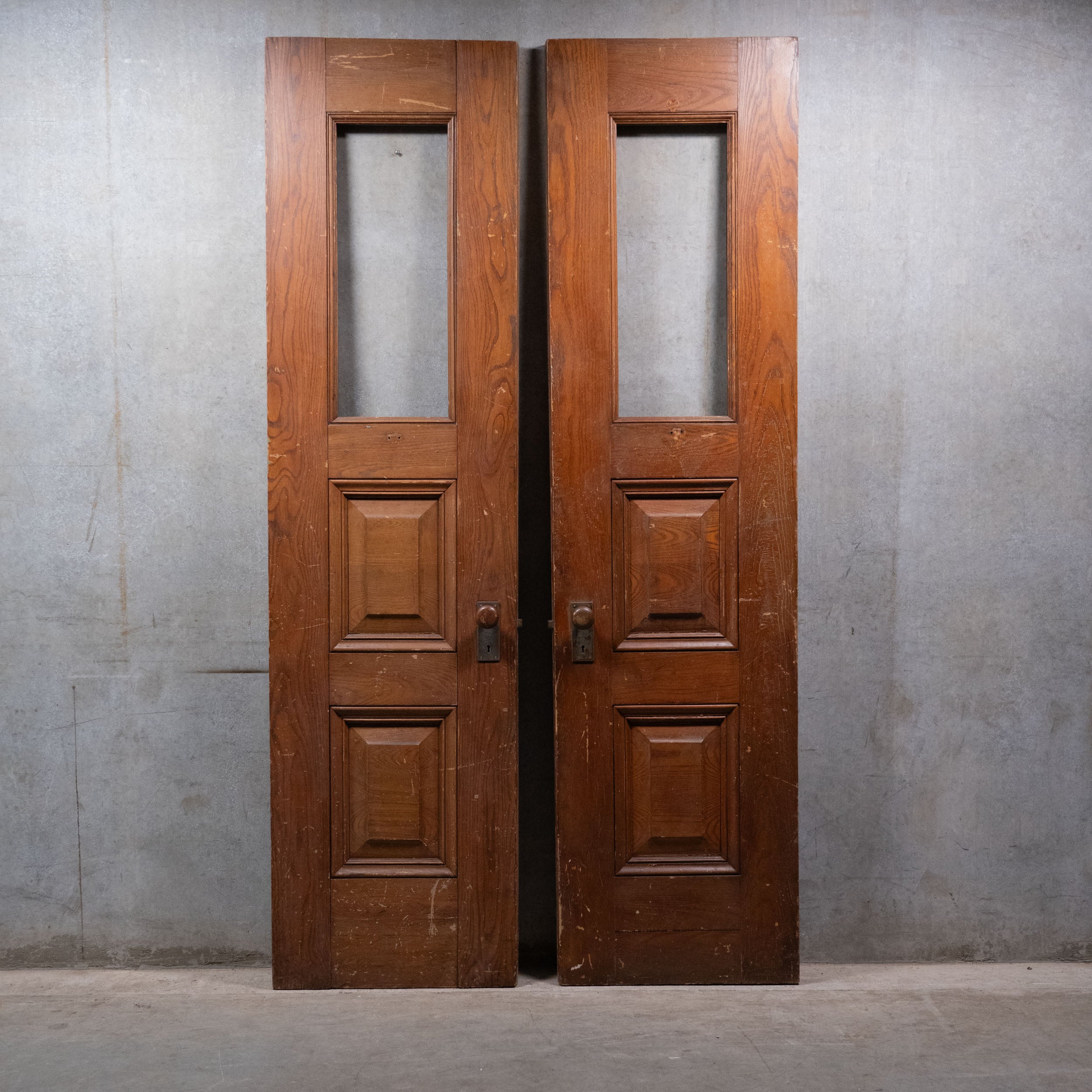 1890 Oak Vestibule Doors