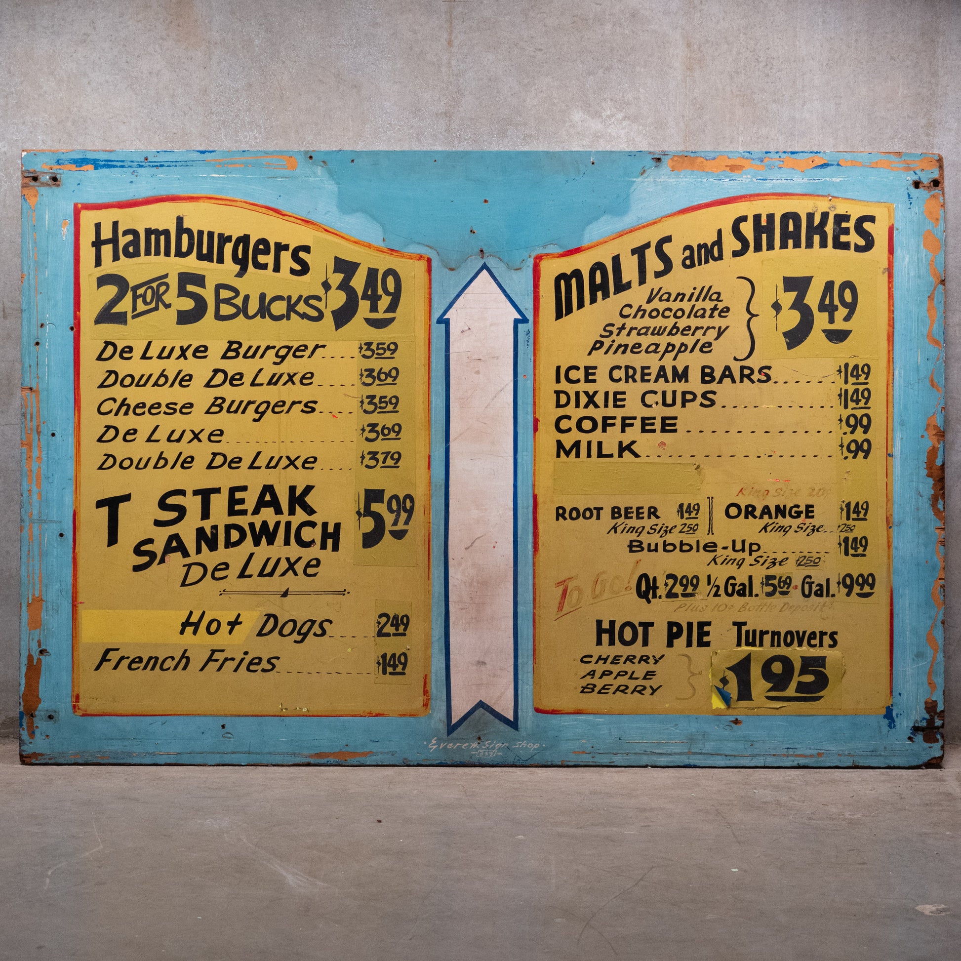 diner sign | Scott Landon Antiques and Interiors.