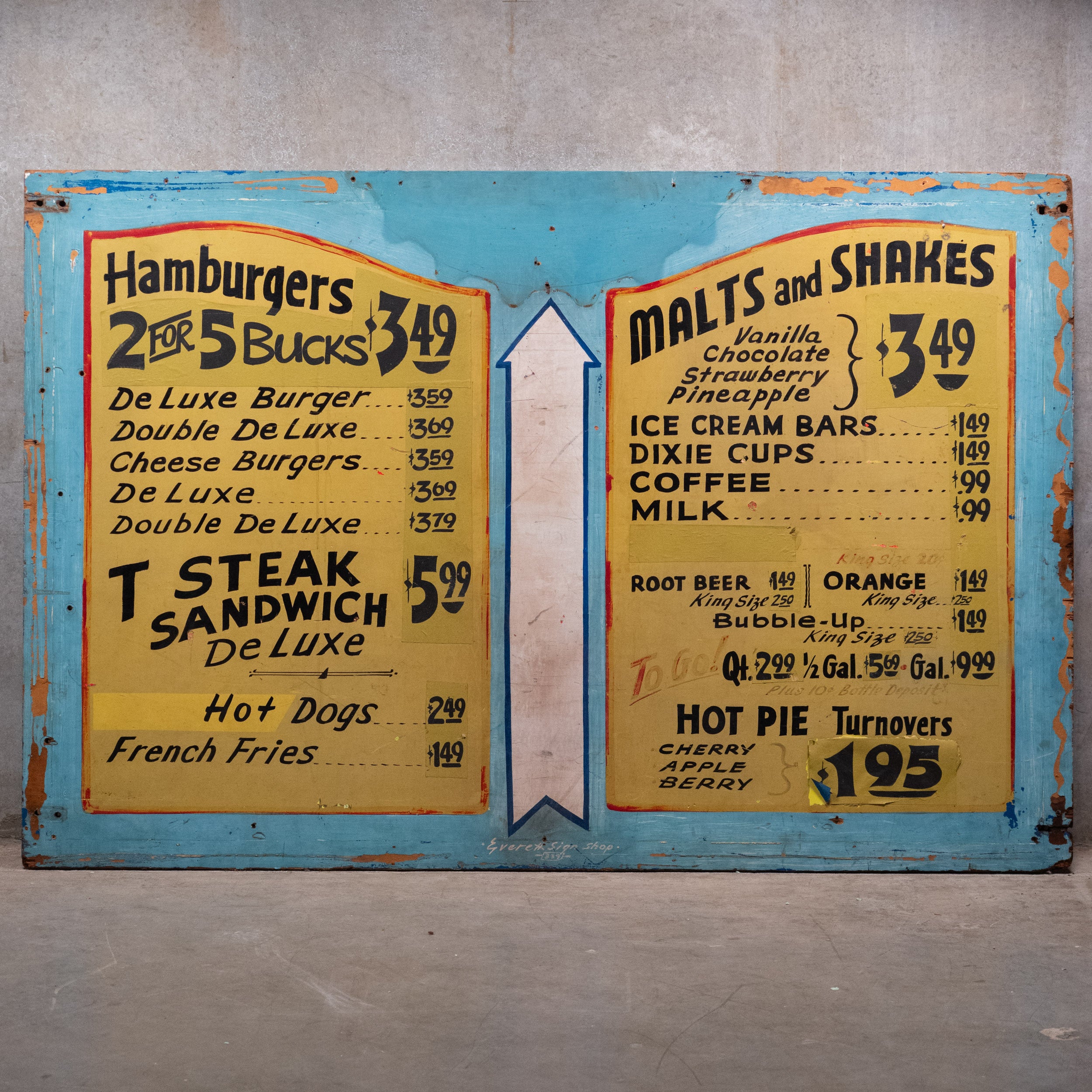 diner sign | Scott Landon Antiques and Interiors.