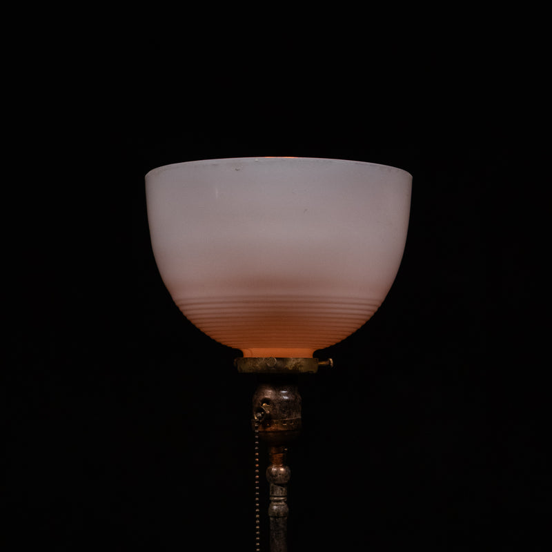 japaned copper floor lamp | Scott Landon Antiques and Interiors.