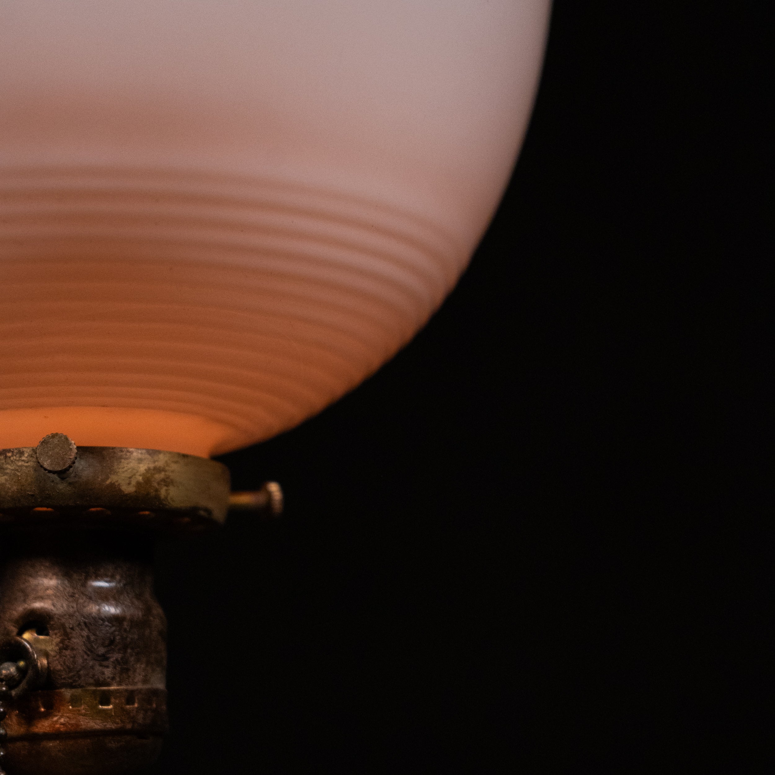 japaned copper floor lamp | Scott Landon Antiques and Interiors.