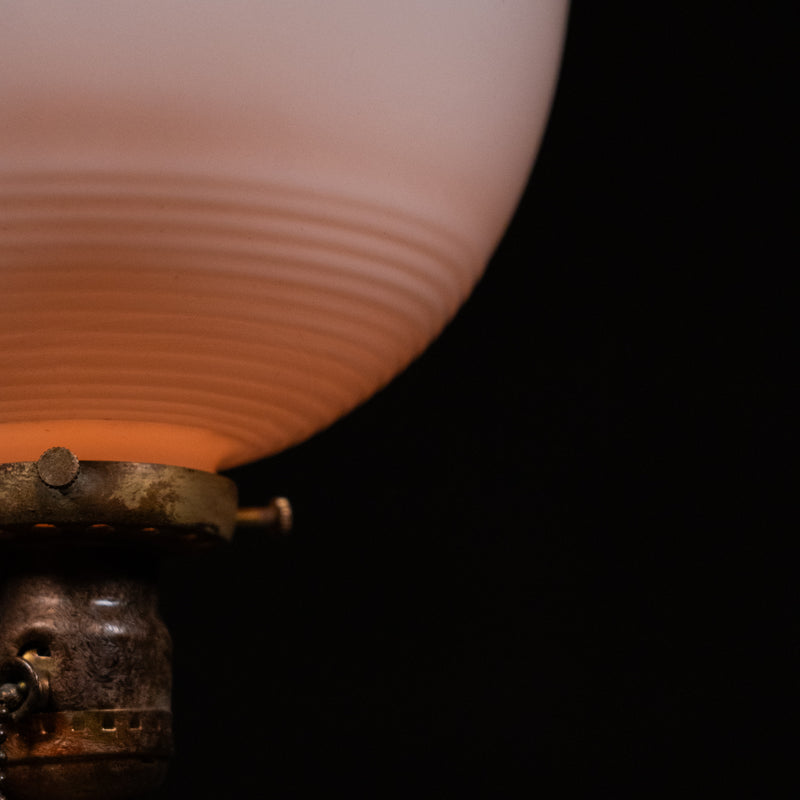 japaned copper floor lamp | Scott Landon Antiques and Interiors.