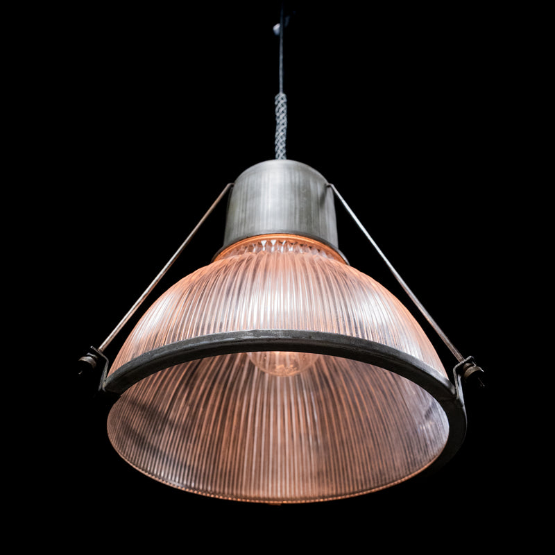 holophane pendants | Scott Landon Antiques and Interiors.