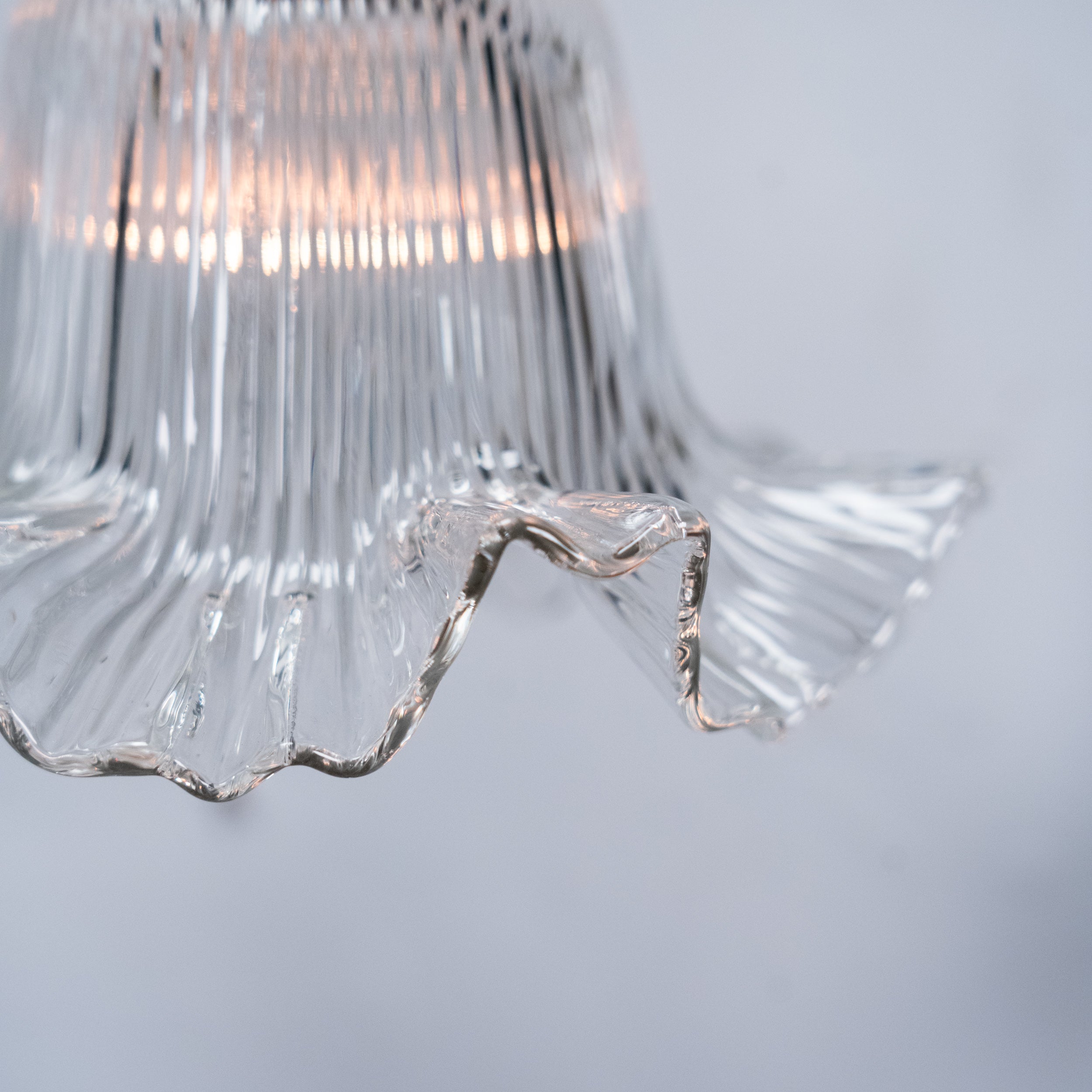 textured glass sconces | Scott Landon Antiques and Interiors.