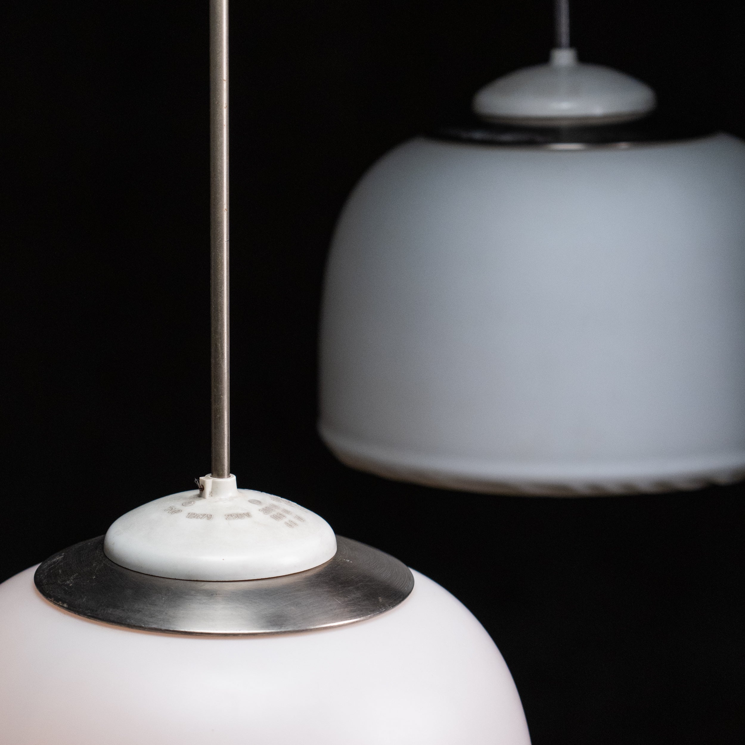 pair of mcm pendants | Scott Landon Antiques and Interiors.
