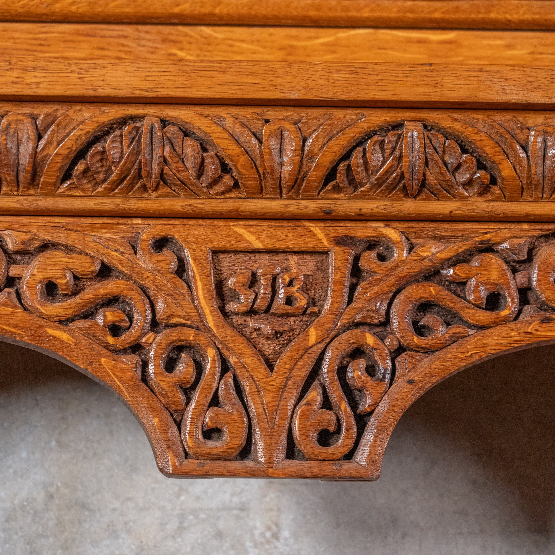 carved mantle | Scott Landon Antiques and Interiors.