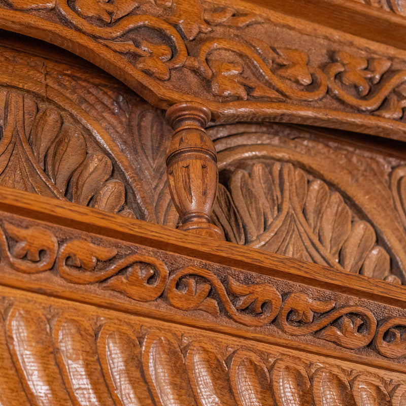 carved mantle | Scott Landon Antiques and Interiors.
