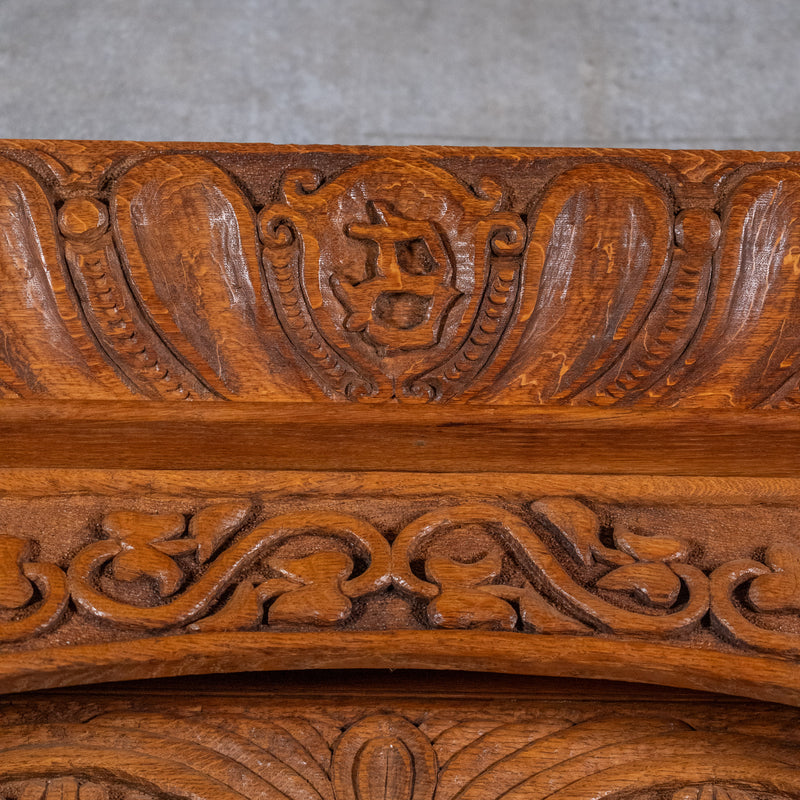 carved mantle | Scott Landon Antiques and Interiors.