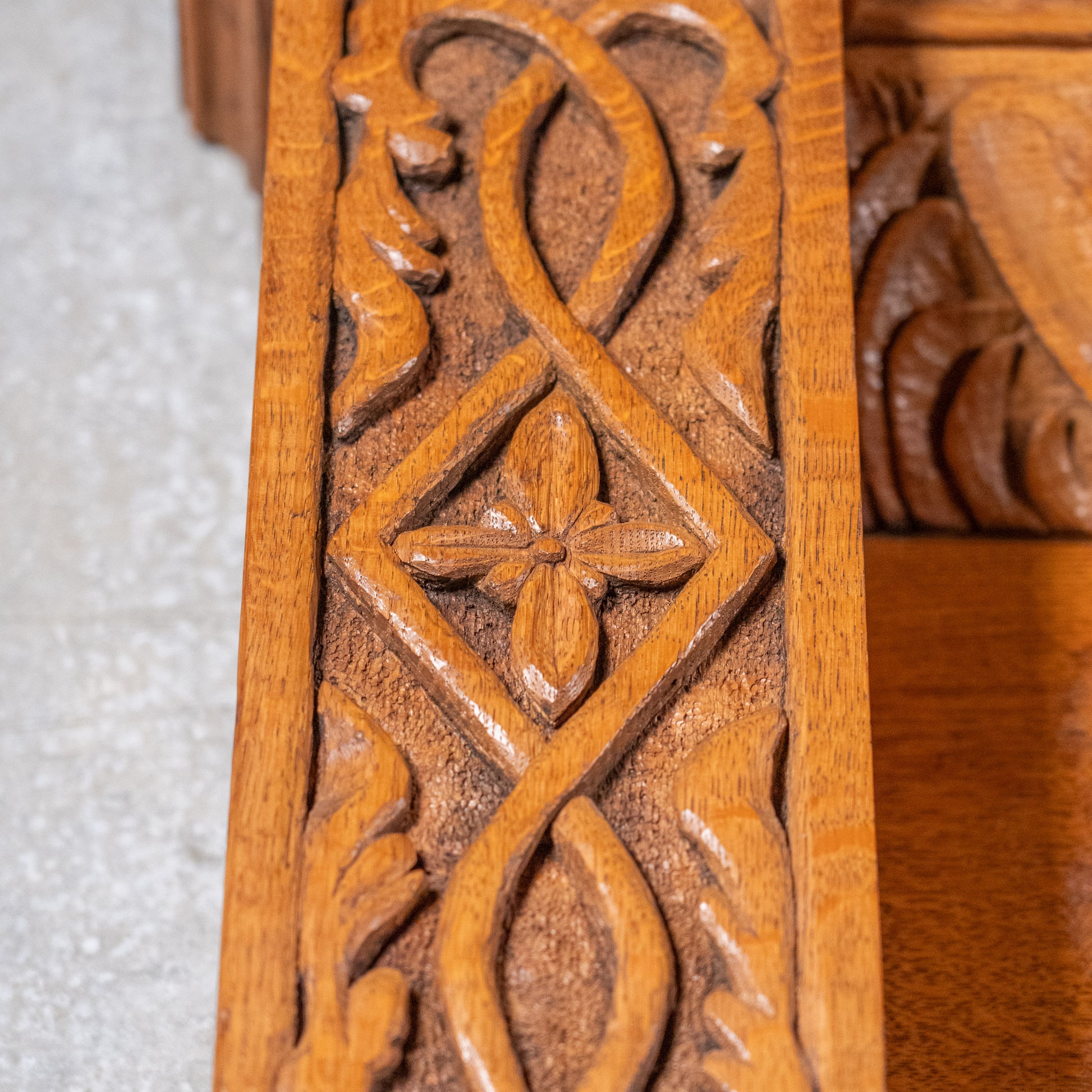 carved mantle | Scott Landon Antiques and Interiors.