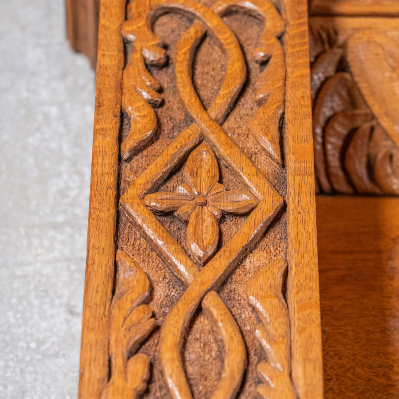 carved mantle | Scott Landon Antiques and Interiors.