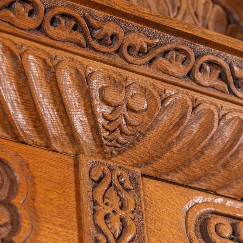 carved mantle | Scott Landon Antiques and Interiors.