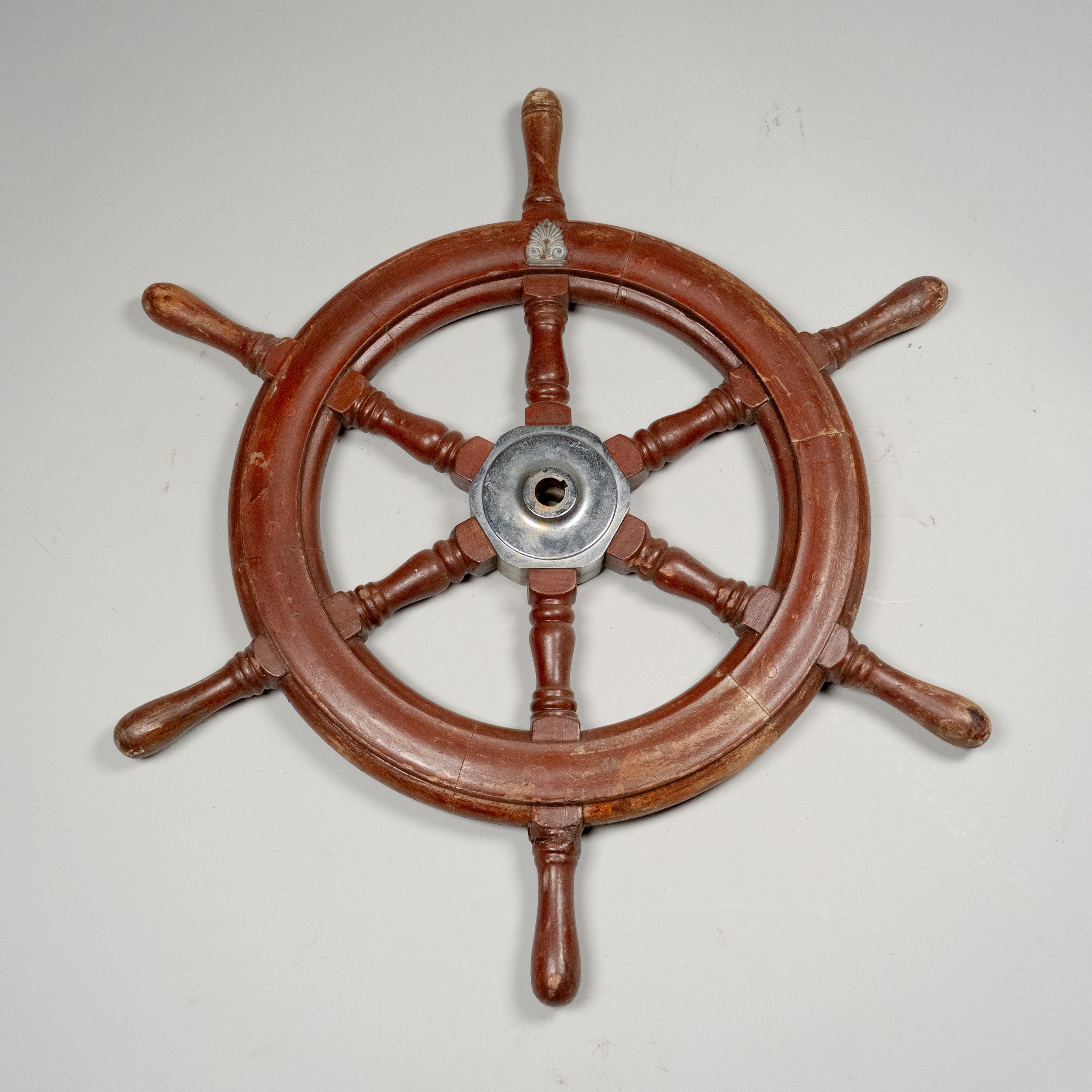 1950 Large Ship Wheel