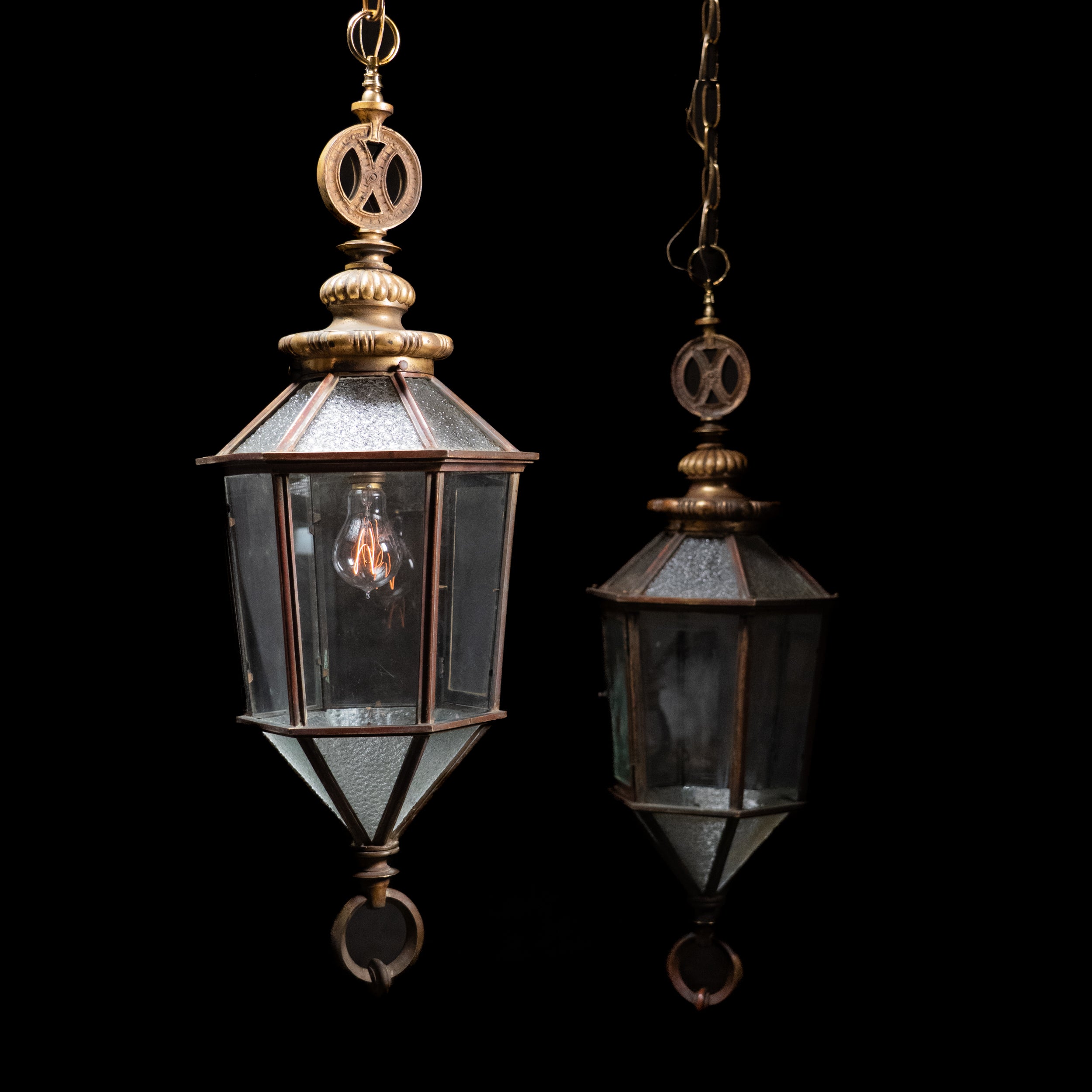 lantern pendants | Scott Landon Antiques and Interiors.