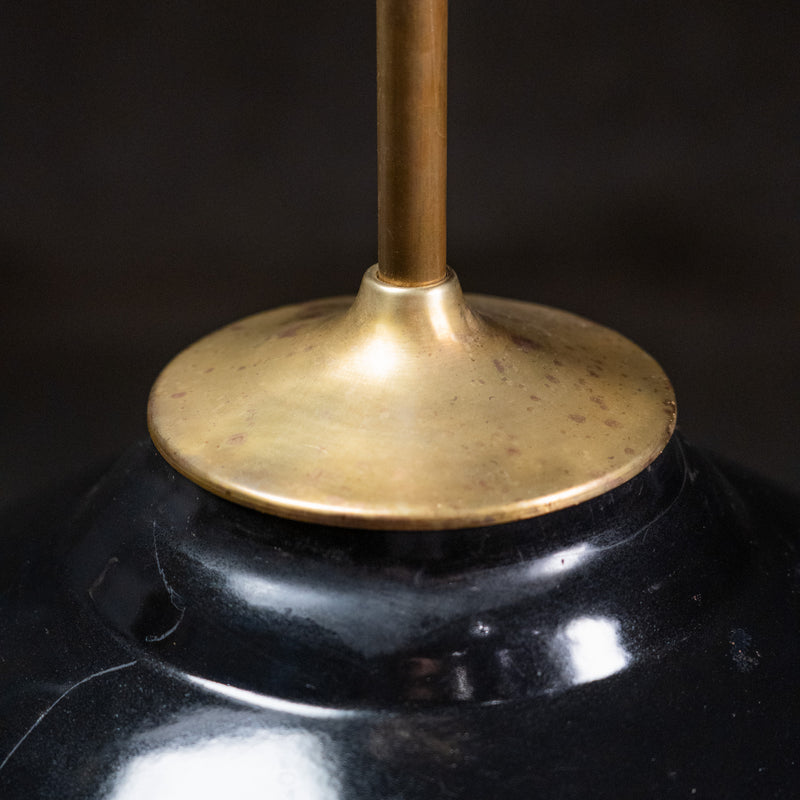 brass industrial pendant | Scott Landon Antiques and Interiors.
